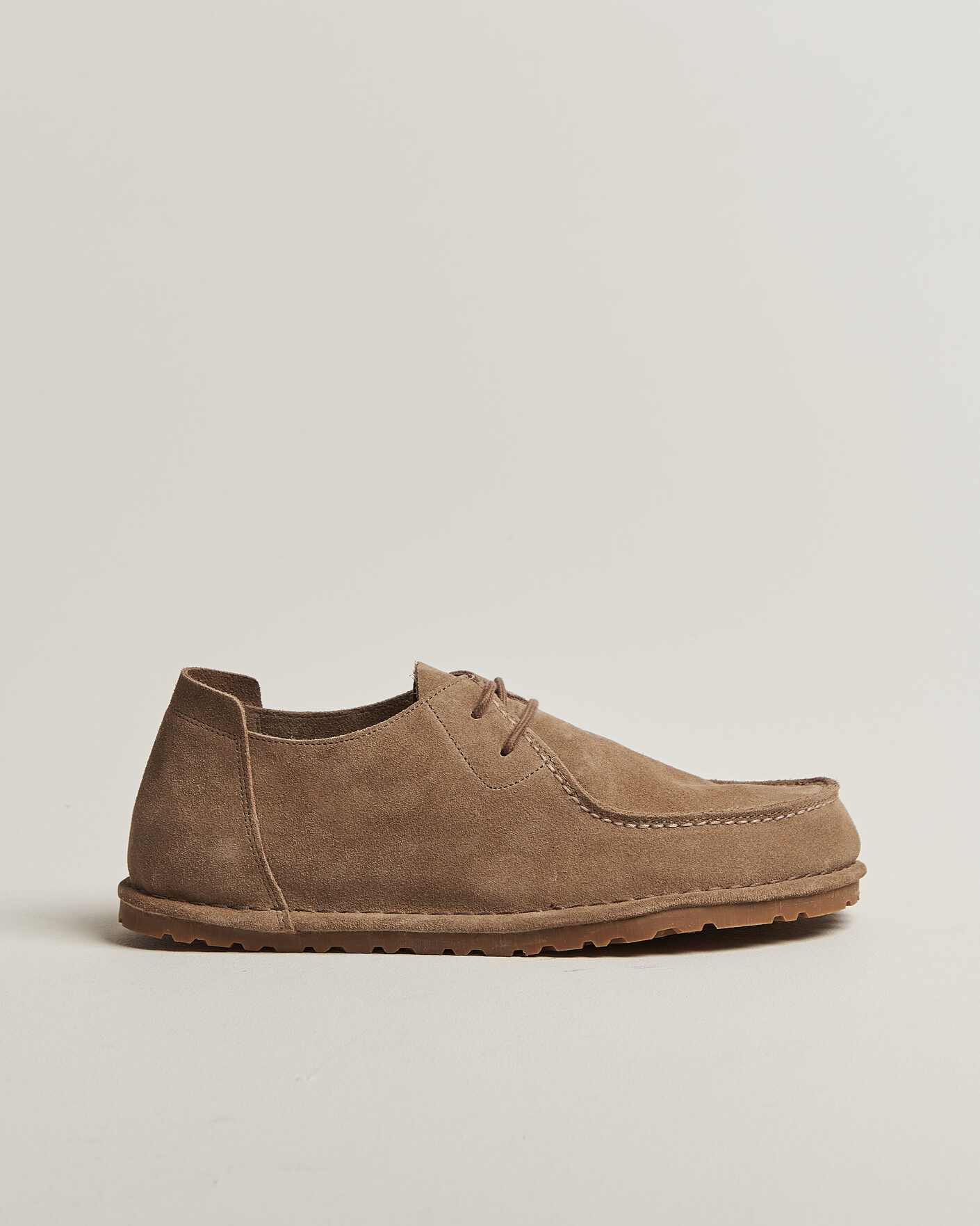 Herren | Loafer | BIRKENSTOCK | Utti Lace Loafer Gray Taupe Suede
