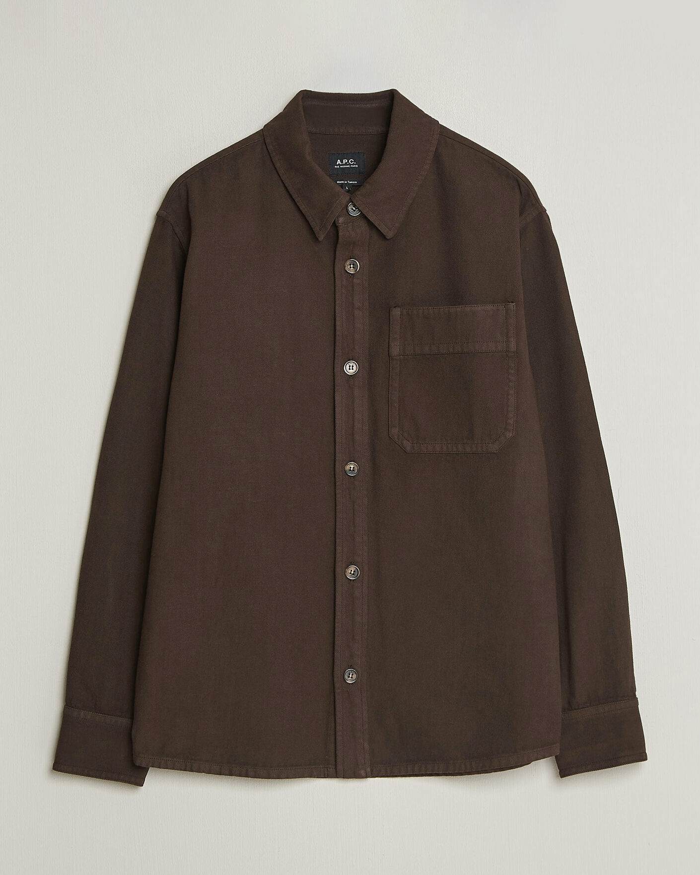 Herren | Hemden | A.P.C. | Basile Overshirt Chocolate