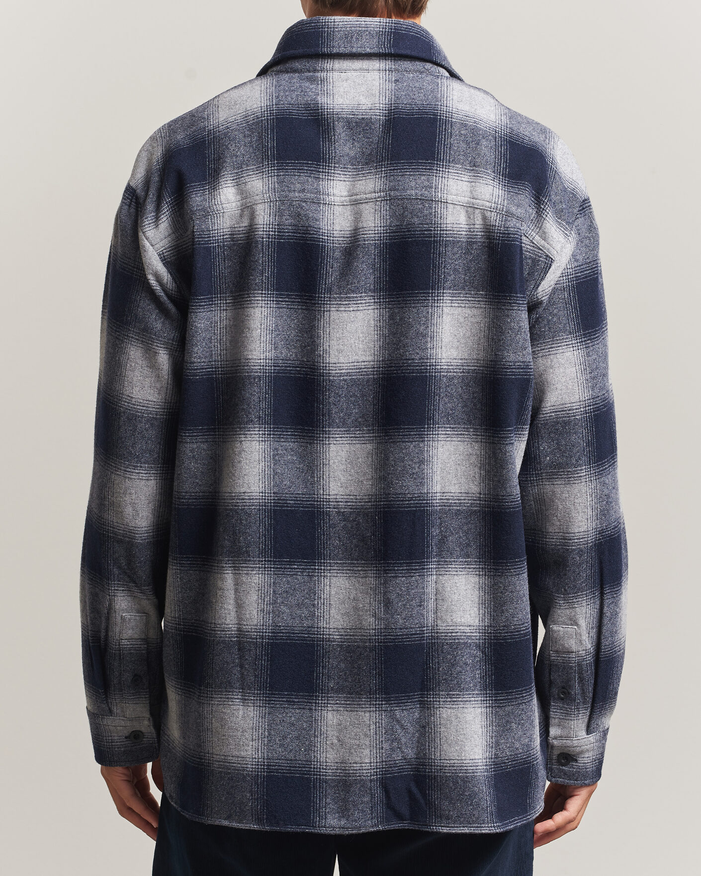 Herren | Hemden | A.P.C. | Malaury Checked Overshirt Light Grey
