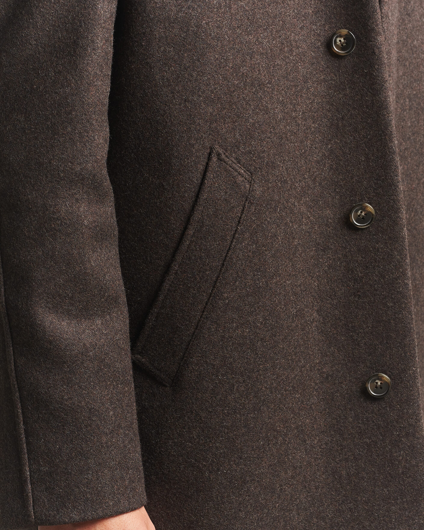 Herren | Jacken | A.P.C. | Auster Wool Coat Maroon Melange