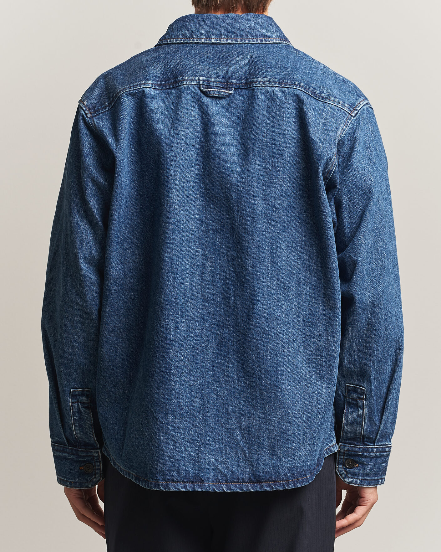 Herren | Hemden | A.P.C. | Basile Denim Overshirt Washed Indigo