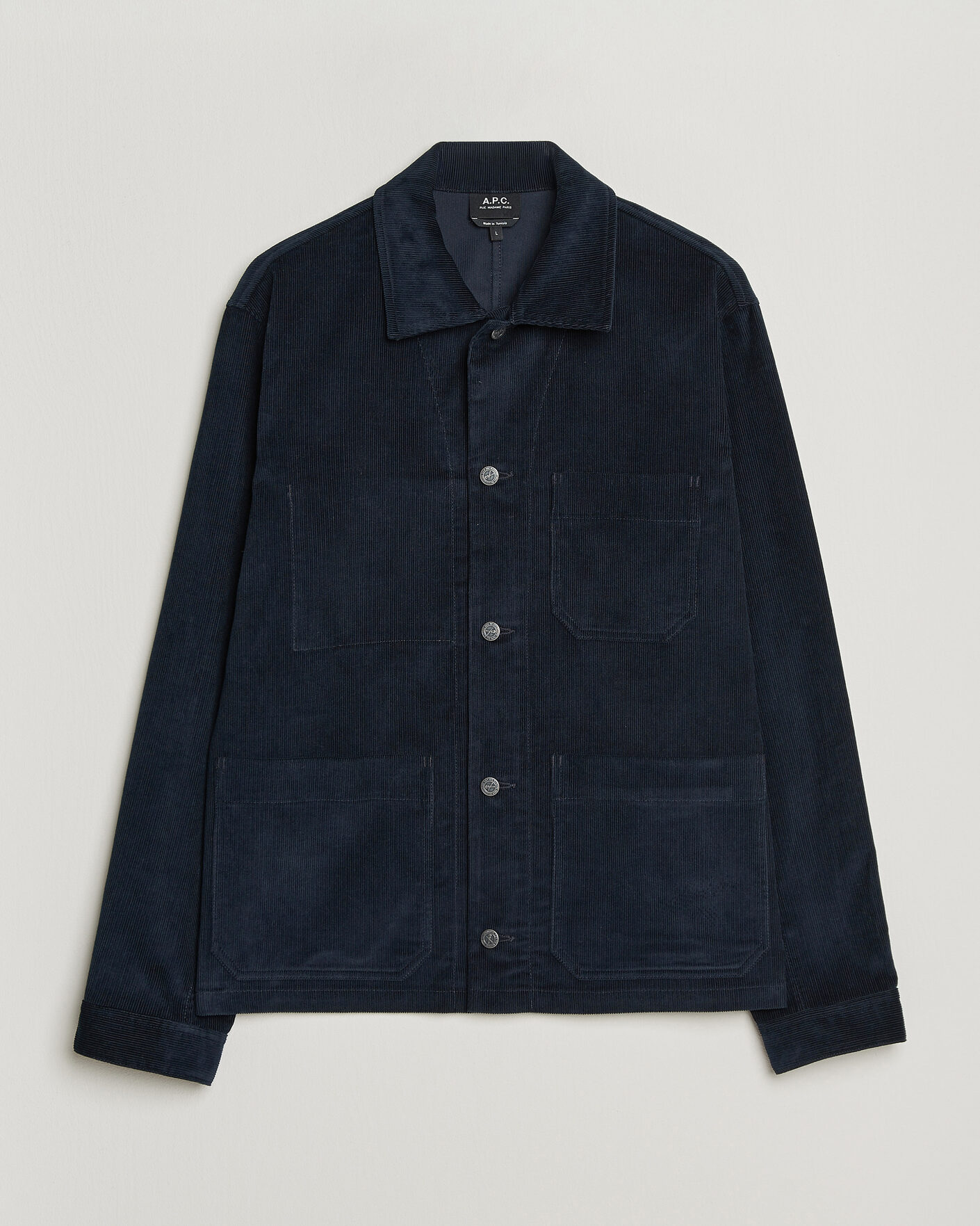 Herren | Hemden | A.P.C. | New Rodney Corduroy Overshirt Dark Navy