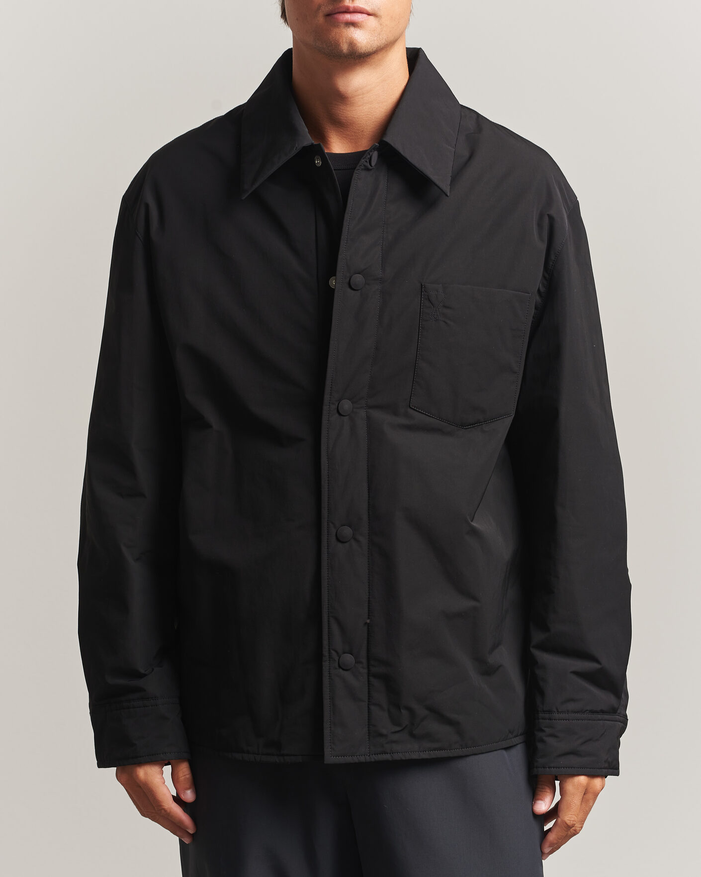 Herren | Jacken | AMI | Padded Shirt Jacket Black
