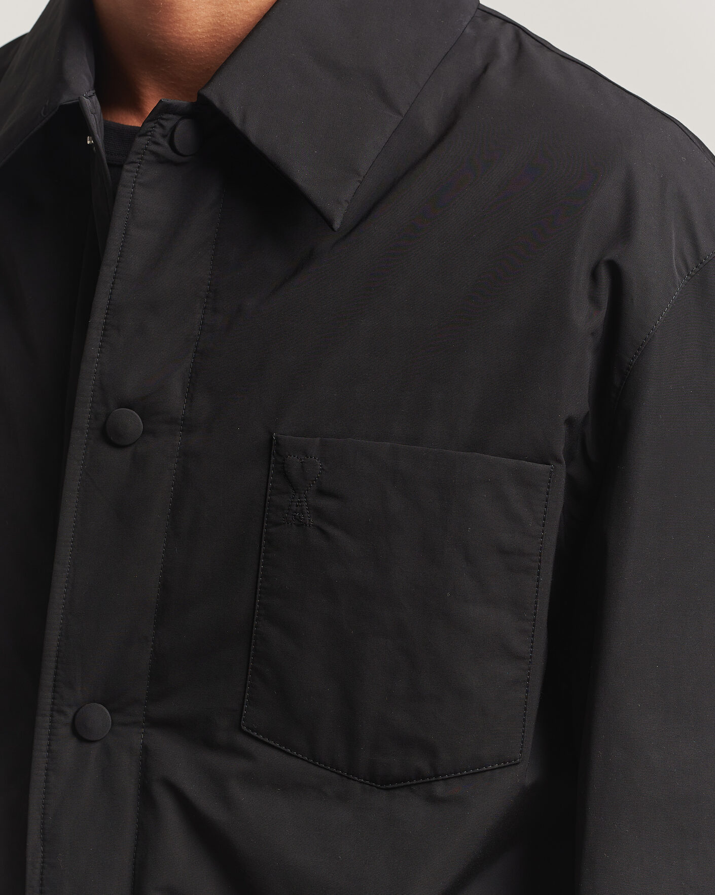 Herren | Jacken | AMI | Padded Shirt Jacket Black