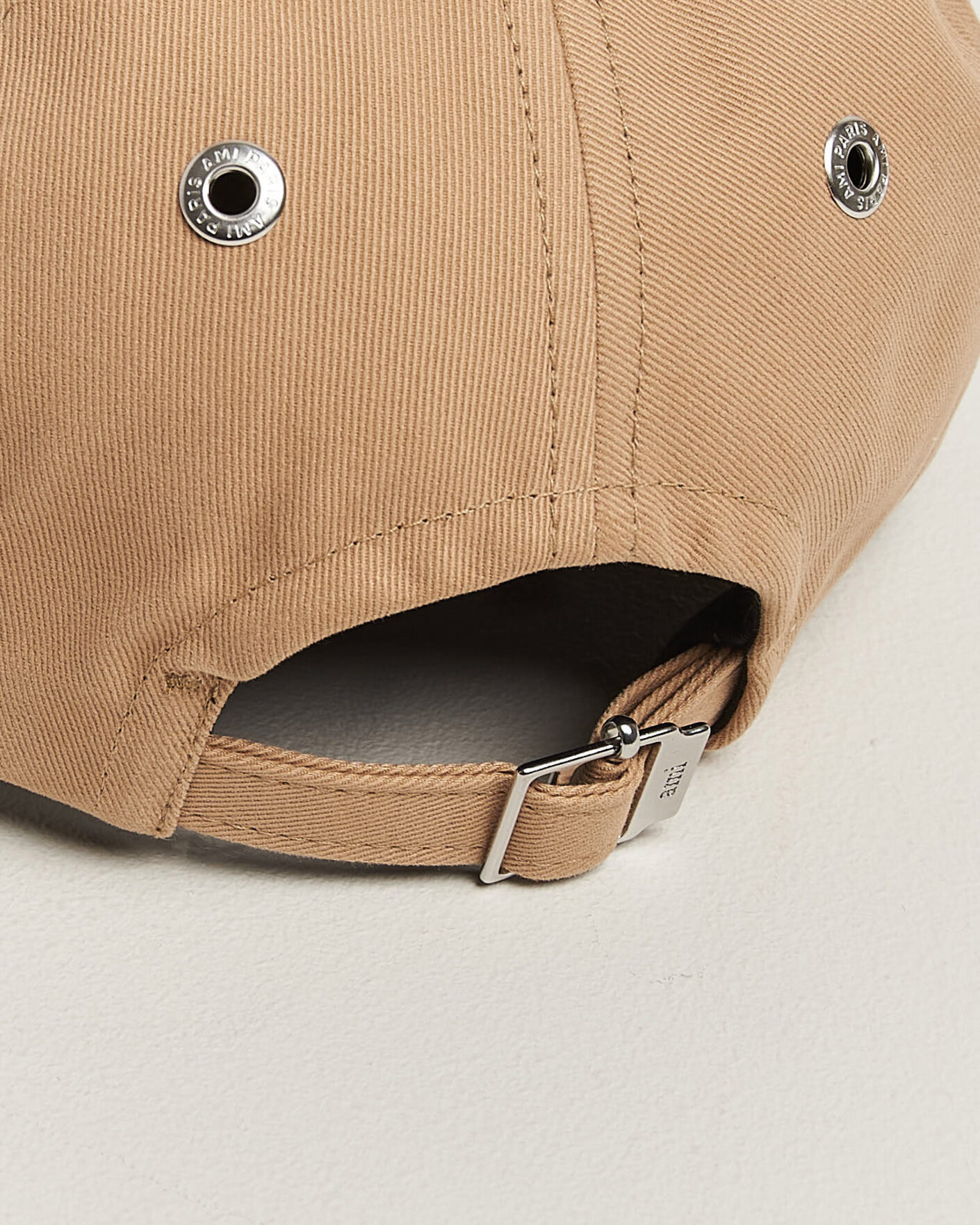 Herren | Hüte & Mützen | AMI | Contrasted Heart Logo Cap Beige Mastic