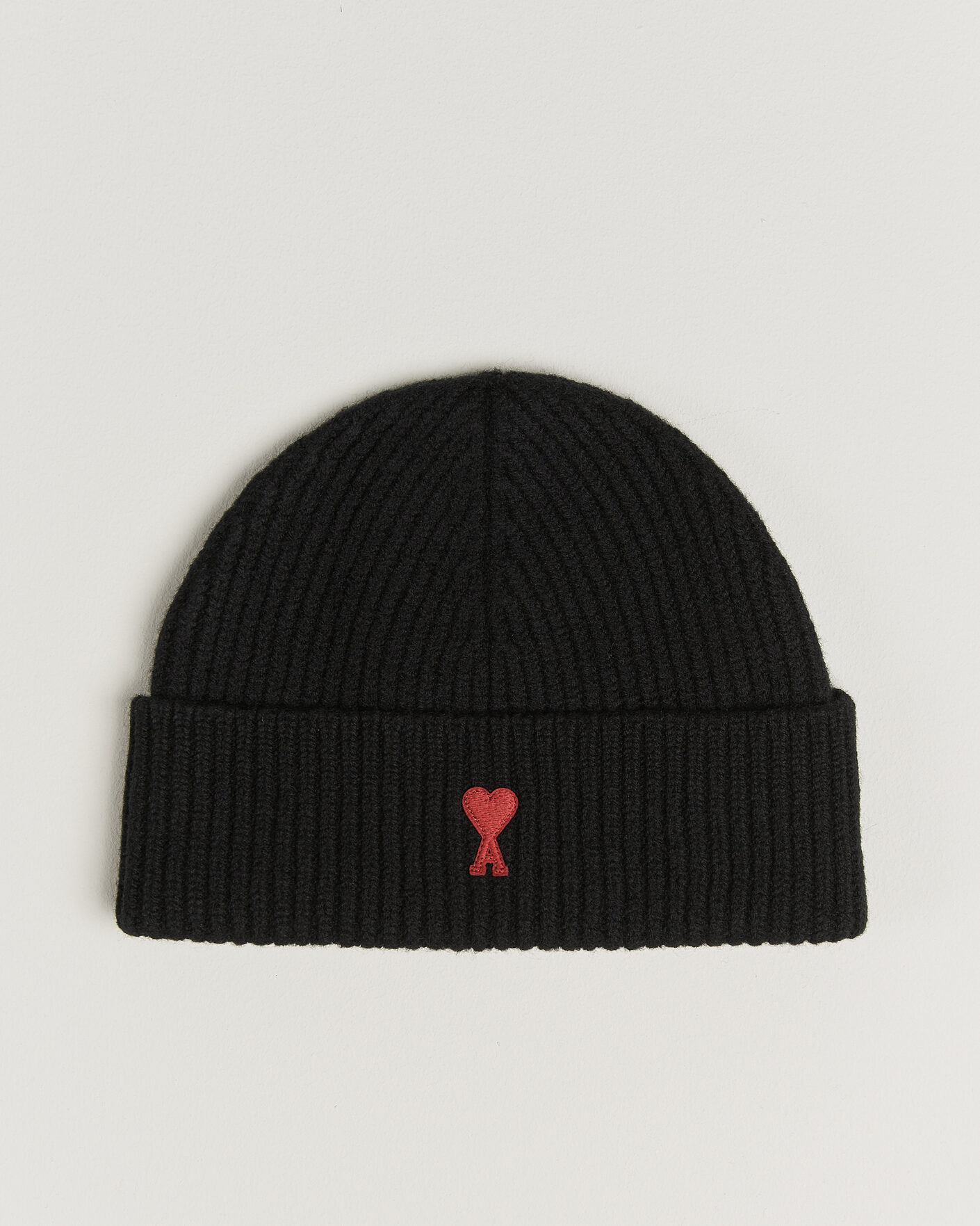 Herren | Mützen | AMI | Heart Logo Beanie Black