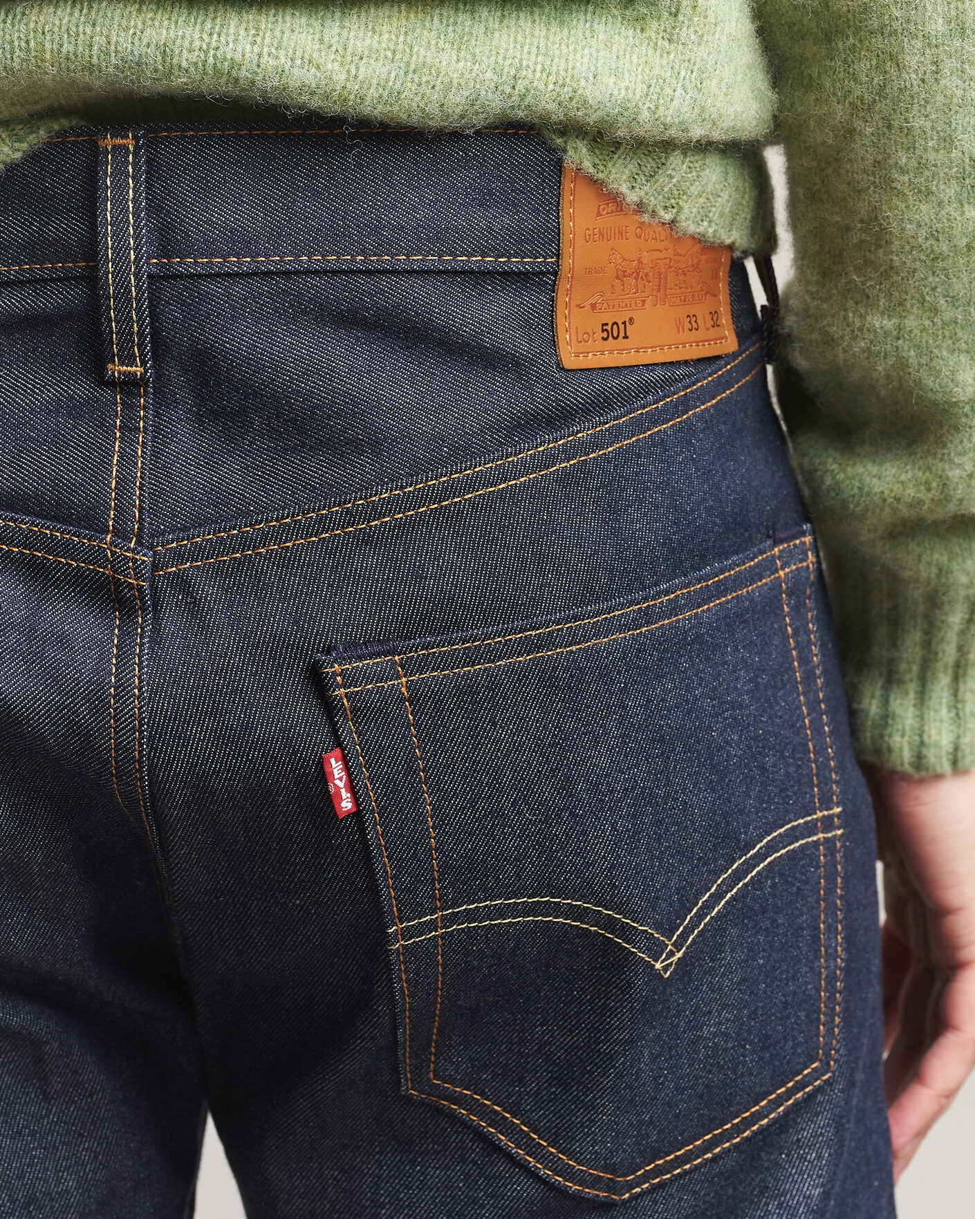 Herren | Jeans | Levi's | 501 Original Jeans Hudson Selvedge Rigid