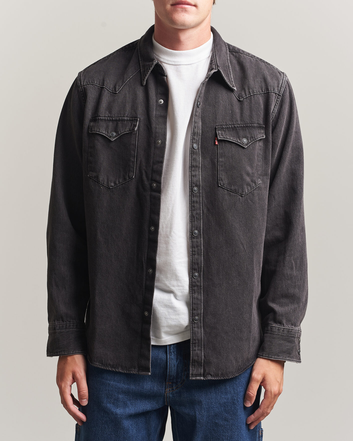 Herren | Hemden | Levi's | Barstow Western Standard Shirt Thermodapt Black