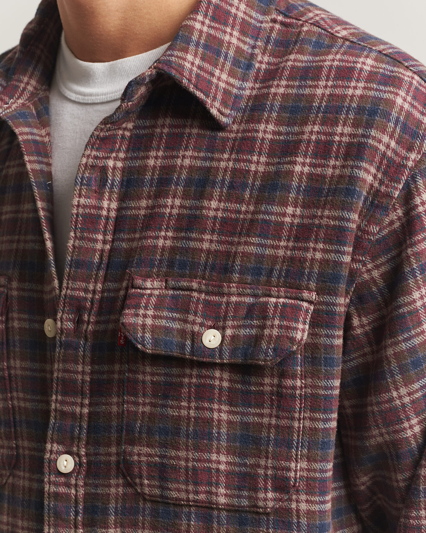 Herren | Hemden | Levi's | Jackson Worker Shirt Vineyard Wine