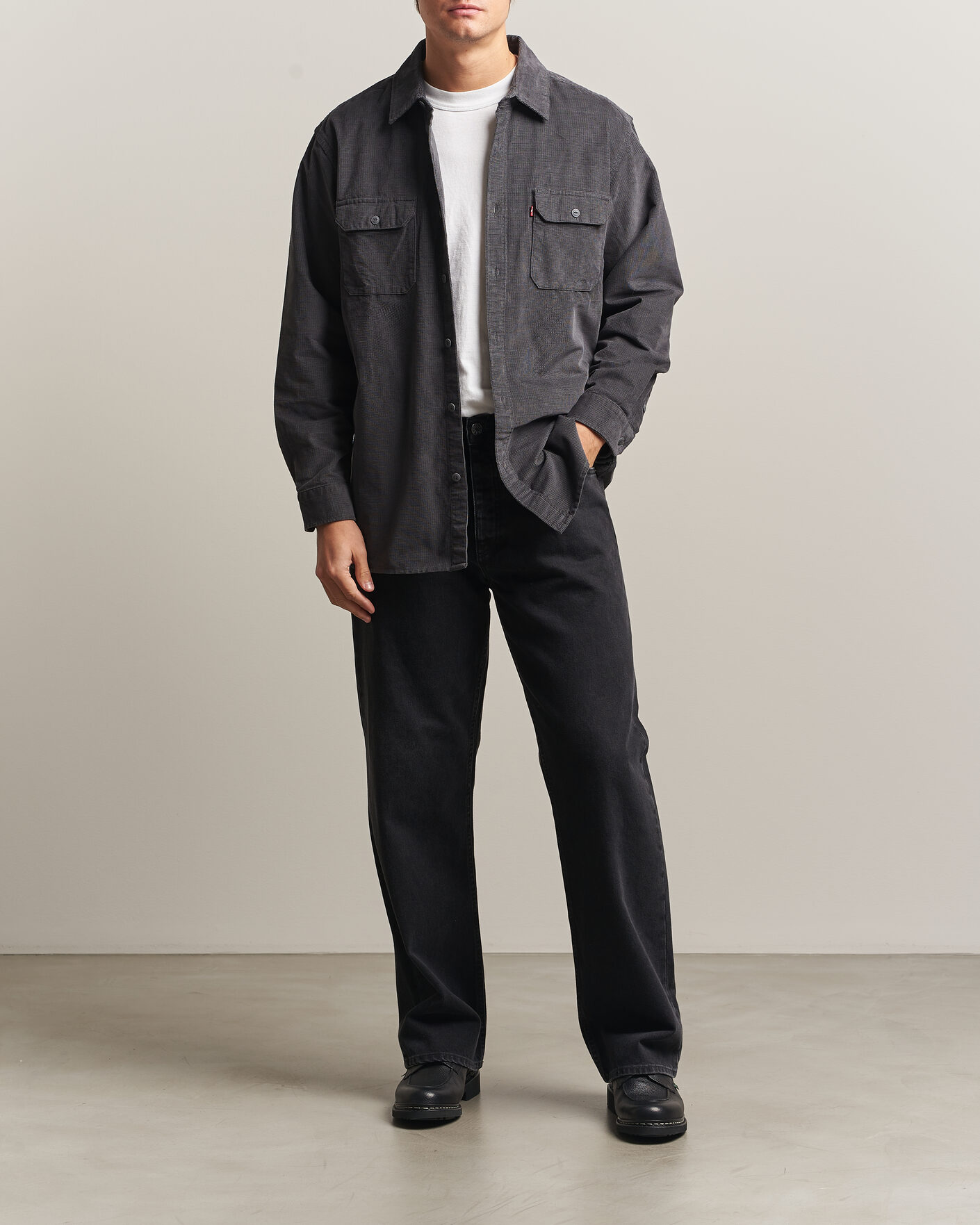 Herren | Hemden | Levi's | Jackson Corduroy Worker Shirt Greystroke