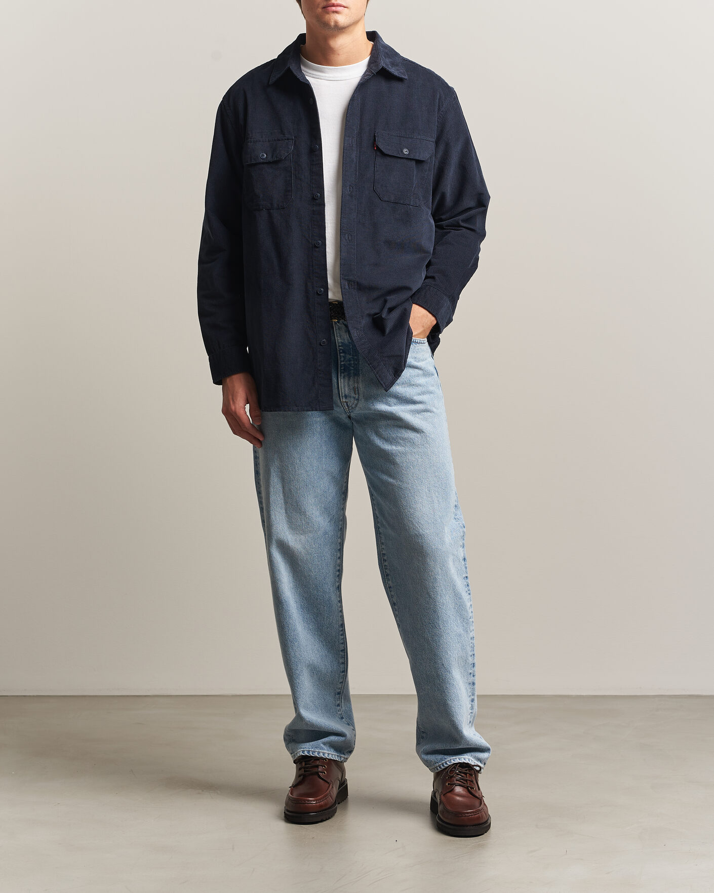 Herren | Hemden | Levi's | Jackson Corduroy Worker Shirt Nightfall Navy