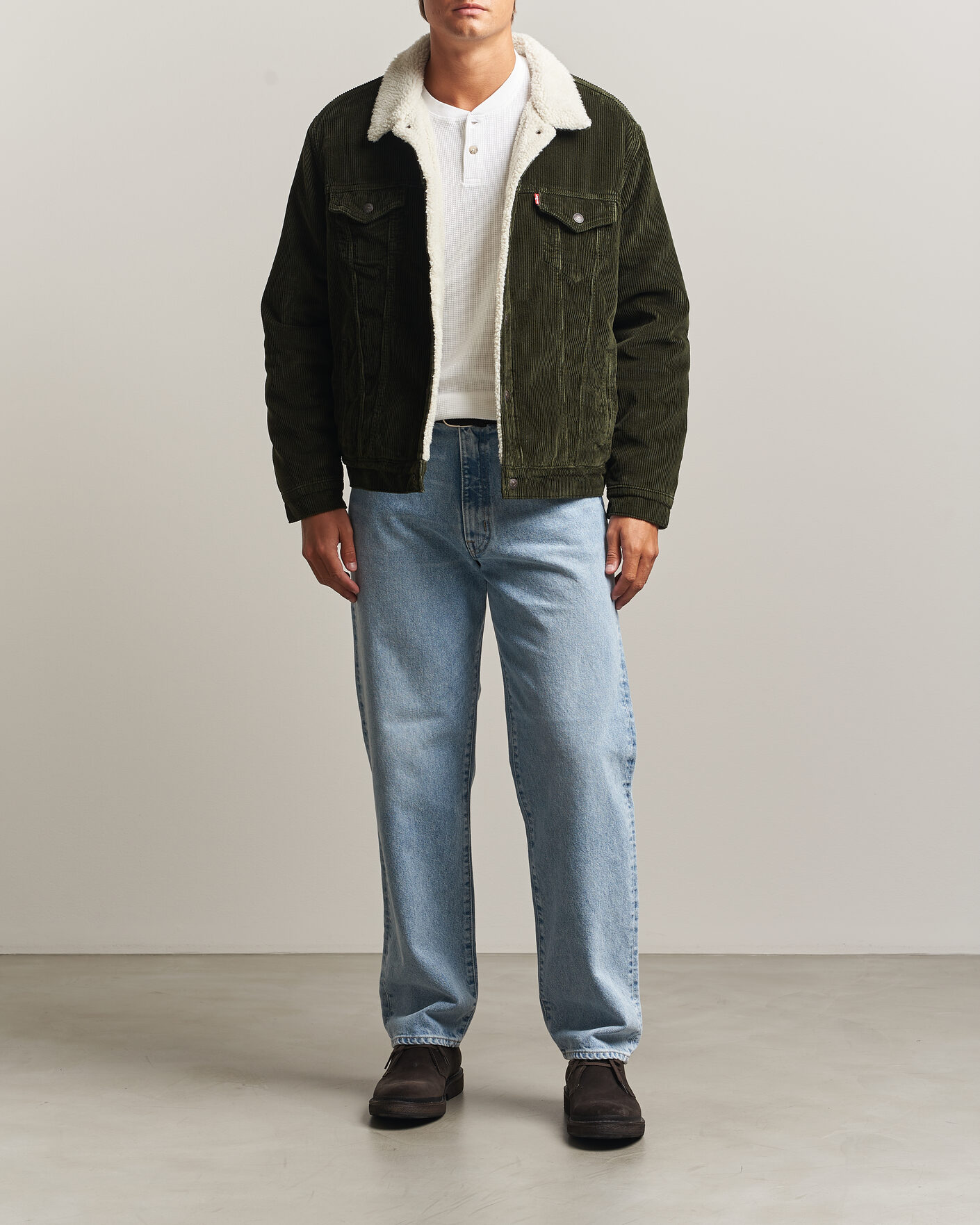 Herren | Jacken | Levi's | Type 3 Sherpa Trucker Rosin