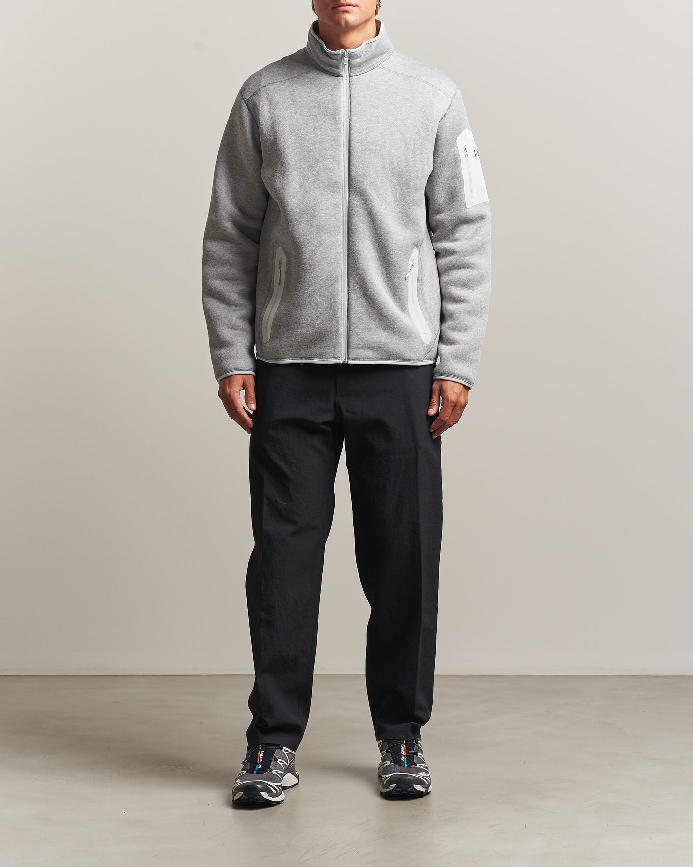 Herren | Pullover | Arc'teryx | Covert Full Zip Solitude Heather