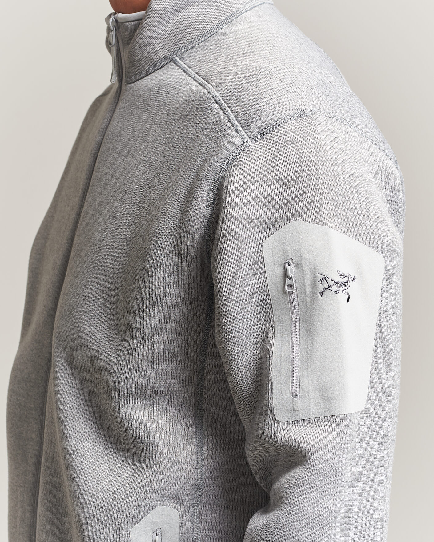 Herren | Pullover | Arc'teryx | Covert Full Zip Solitude Heather