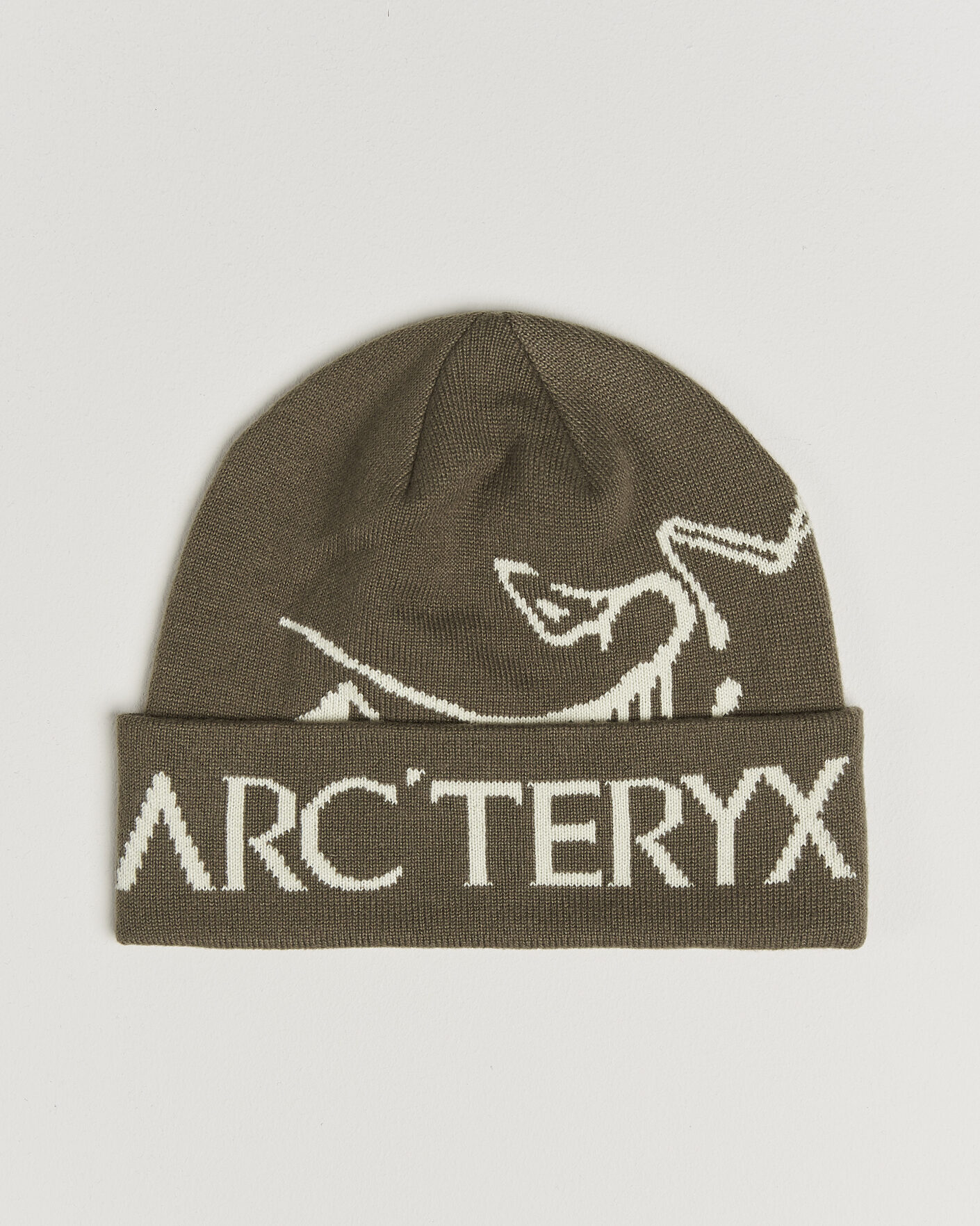 Herren | Mützen | Arc'teryx | Bird Word Beanie Mongoose/Sea Salt