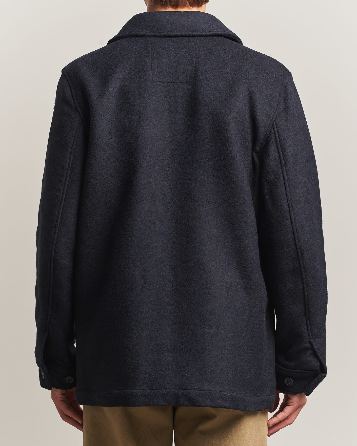 Herren | Jacken | Armor-lux | Wool Shirt Jacket Rich Navy