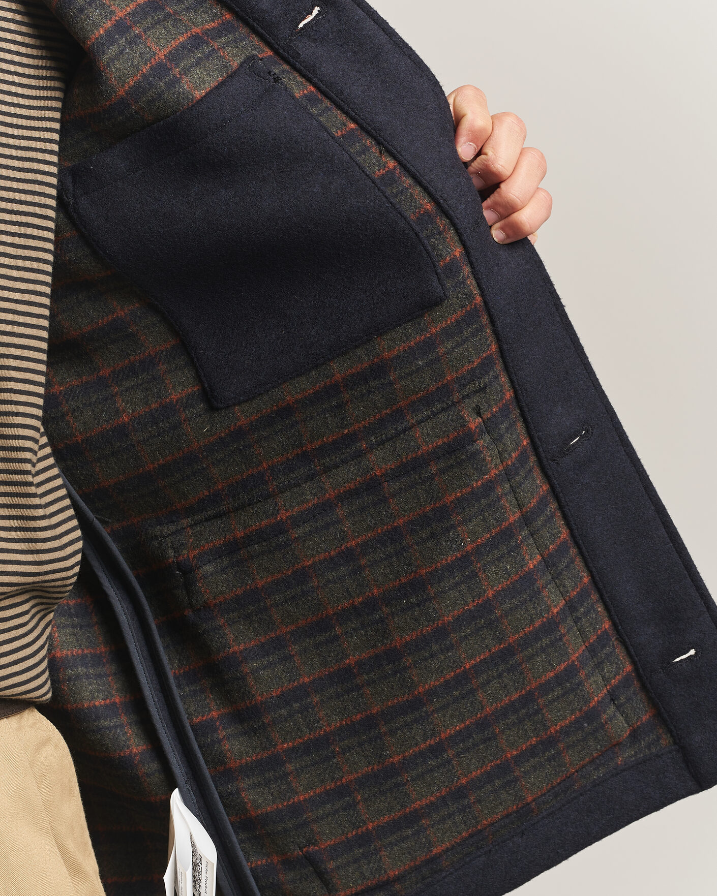 Herren | Jacken | Armor-lux | Wool Shirt Jacket Rich Navy