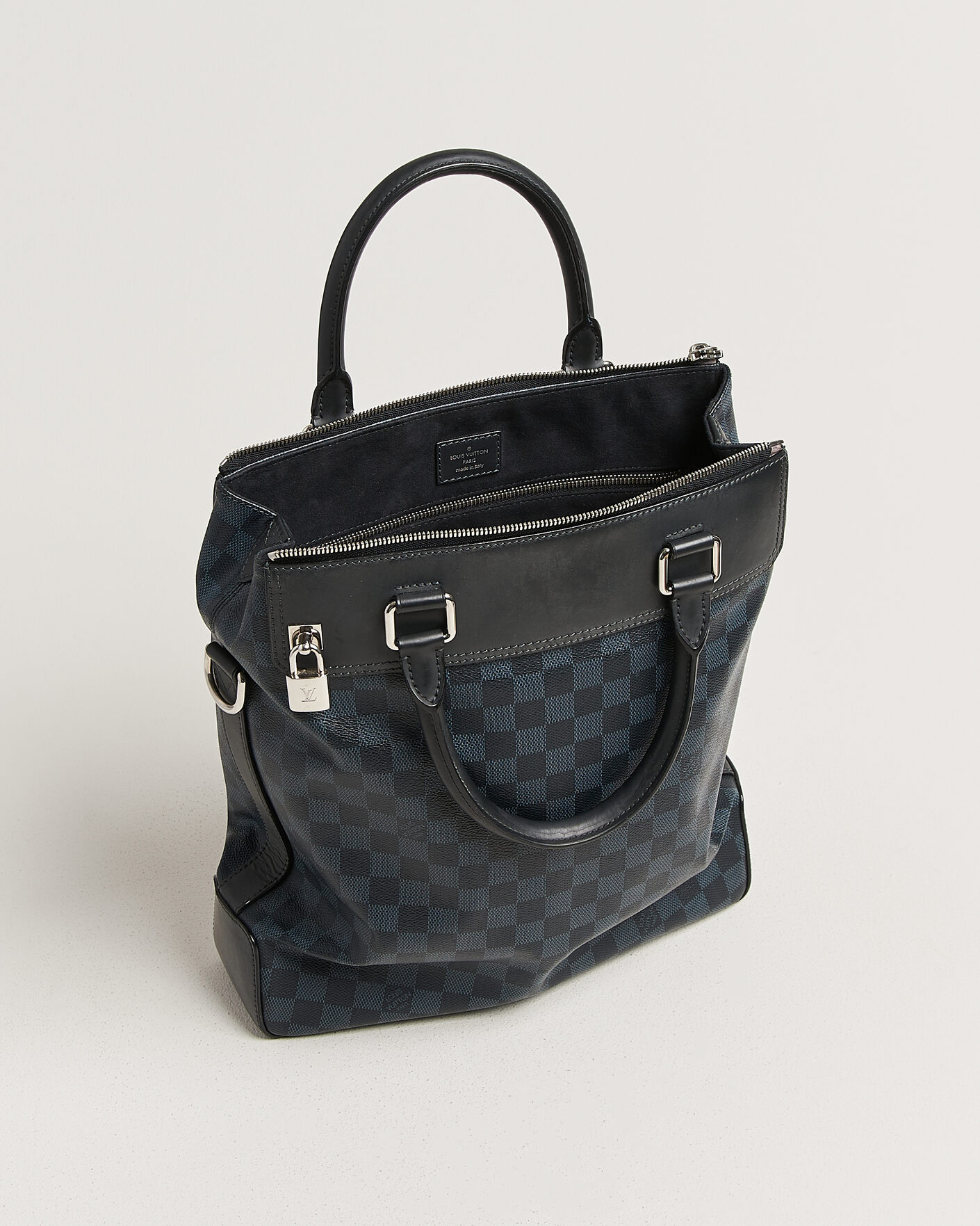 Herren | Pre-Owned & Vintage Bags | Louis Vuitton Pre-Owned | Greenwich Tote Bag Damier Cobalt