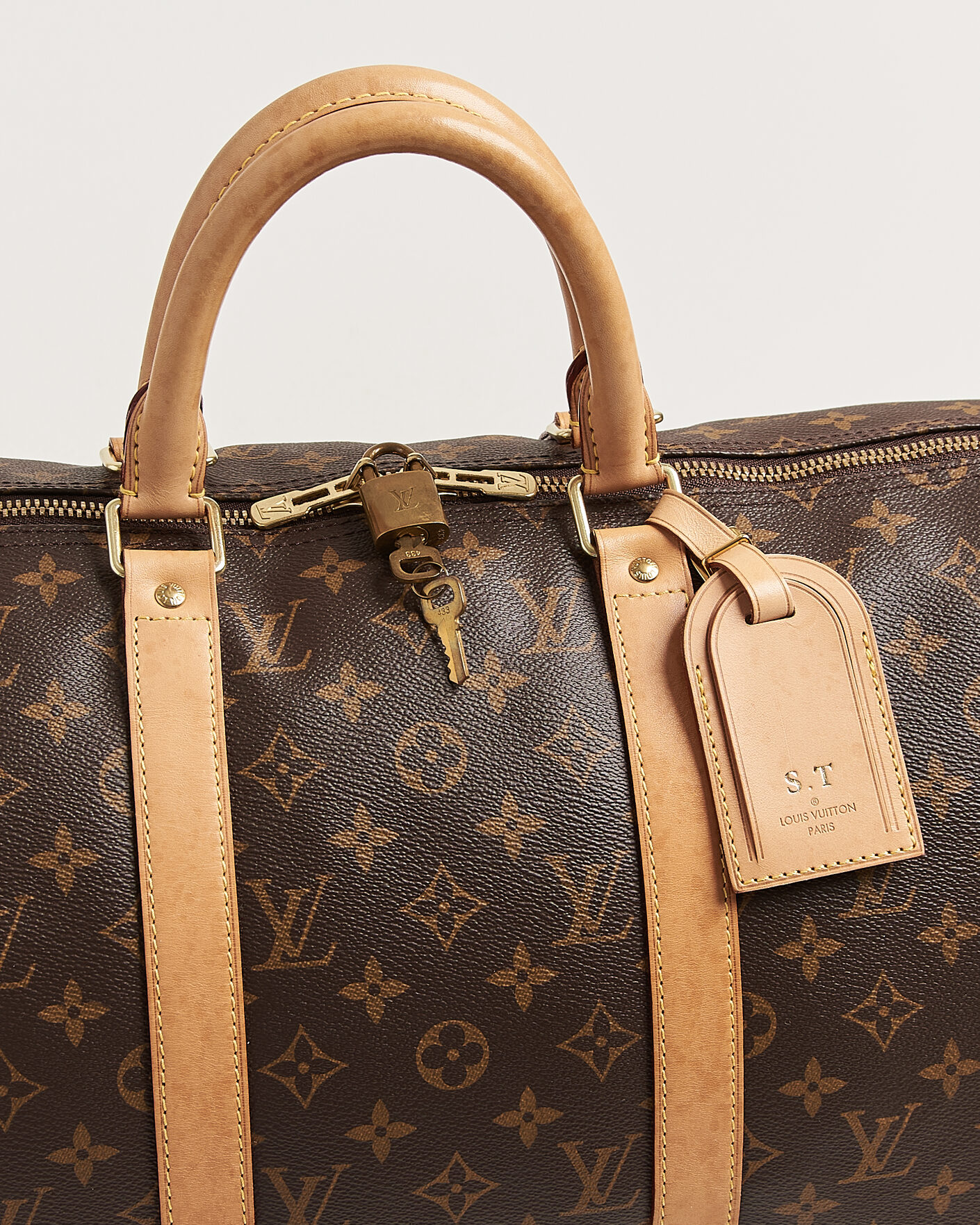 Herren | Pre-Owned & Vintage Bags | Louis Vuitton Pre-Owned | Keepall 50 Monogram