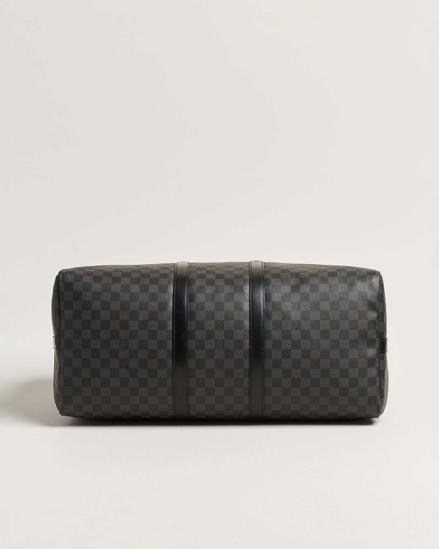 Herren | Pre-Owned & Vintage Bags | Louis Vuitton Pre-Owned | Keepall Bandouliére 55 Damier Graphite
