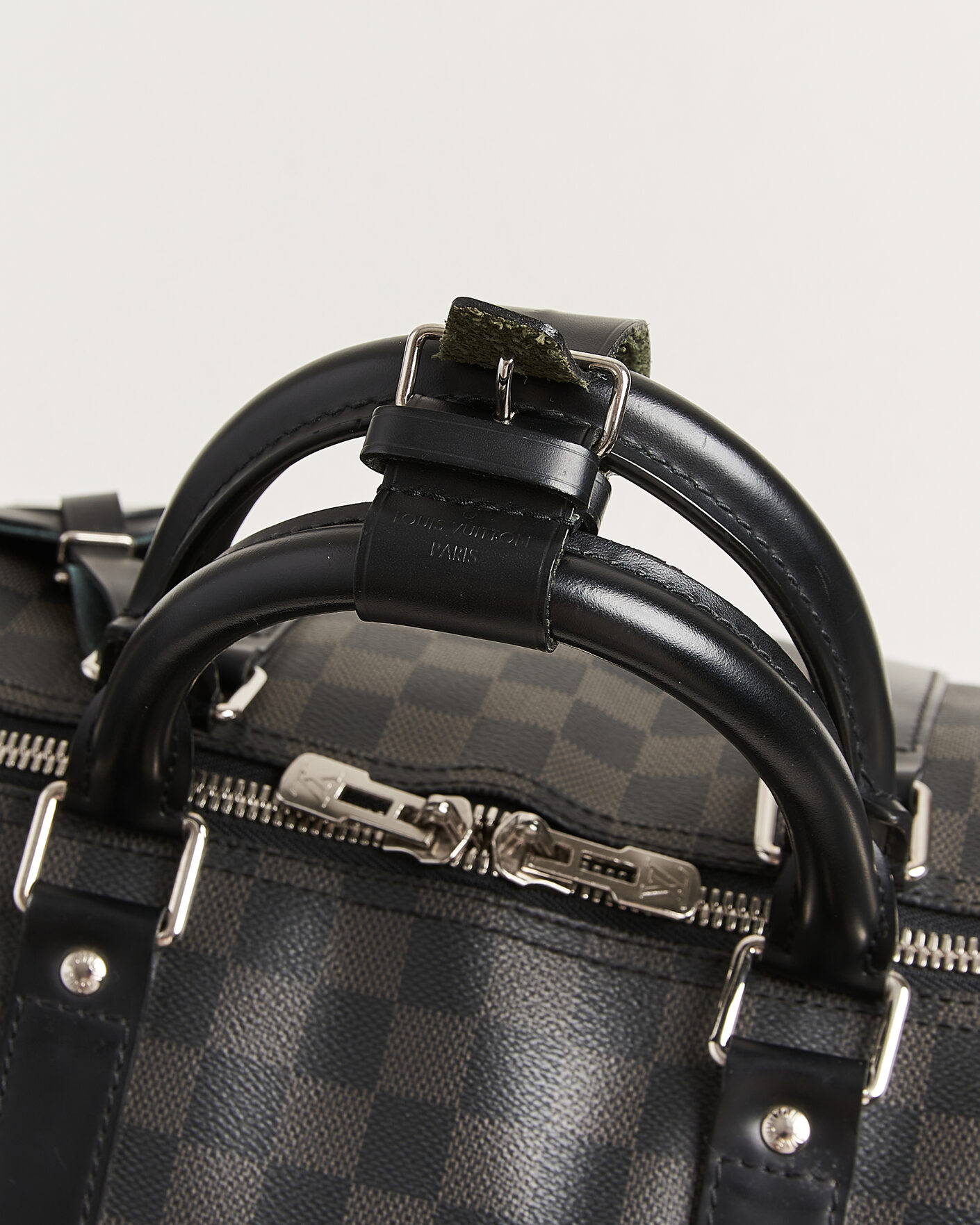 Herren | Pre-Owned & Vintage Bags | Louis Vuitton Pre-Owned | Keepall Bandouliére 55 Damier Graphite