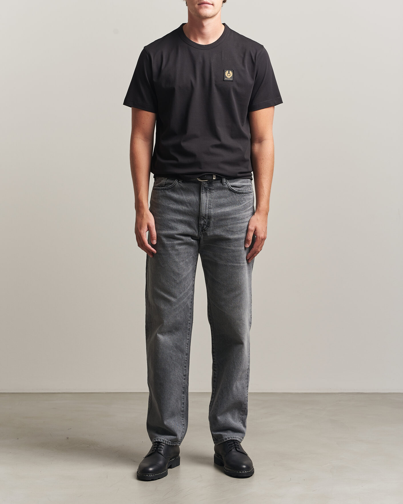 Herren | T-Shirts | Belstaff | Signature Crew Neck T-Shirt Black