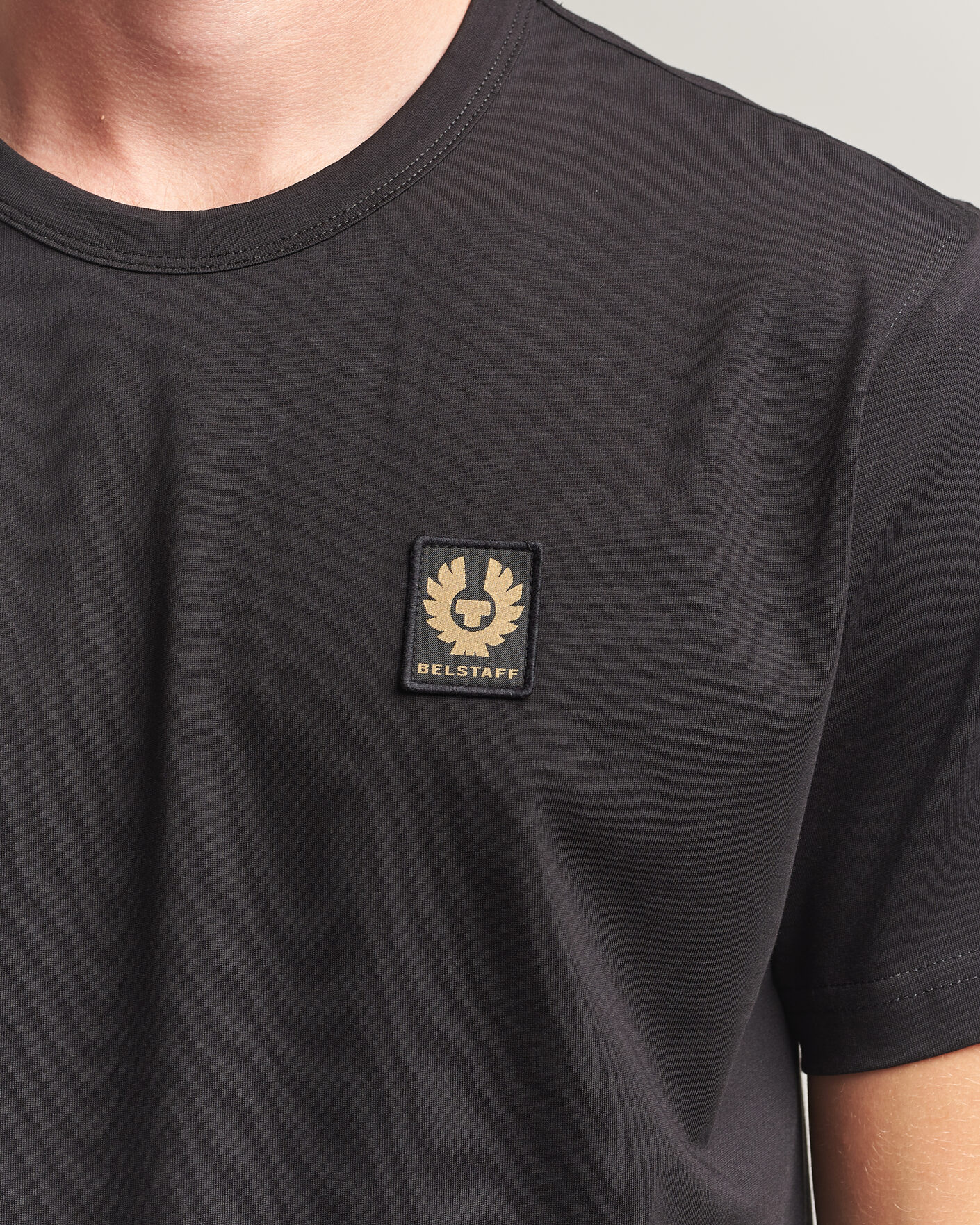 Herren | T-Shirts | Belstaff | Signature Crew Neck T-Shirt Black