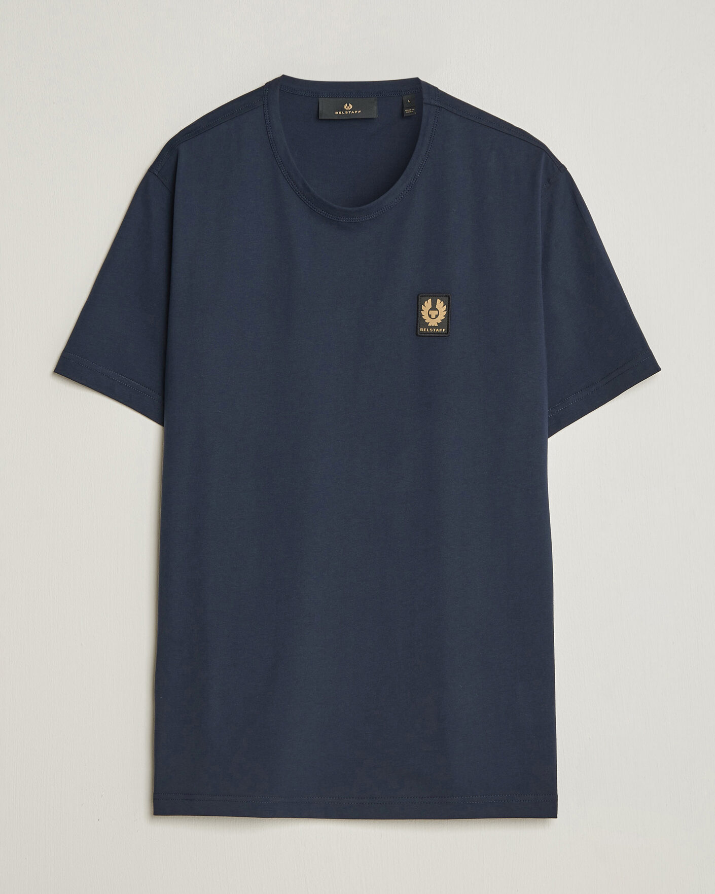 Herren | T-Shirts | Belstaff | Signature Crew Neck T-Shirt Dark Ink