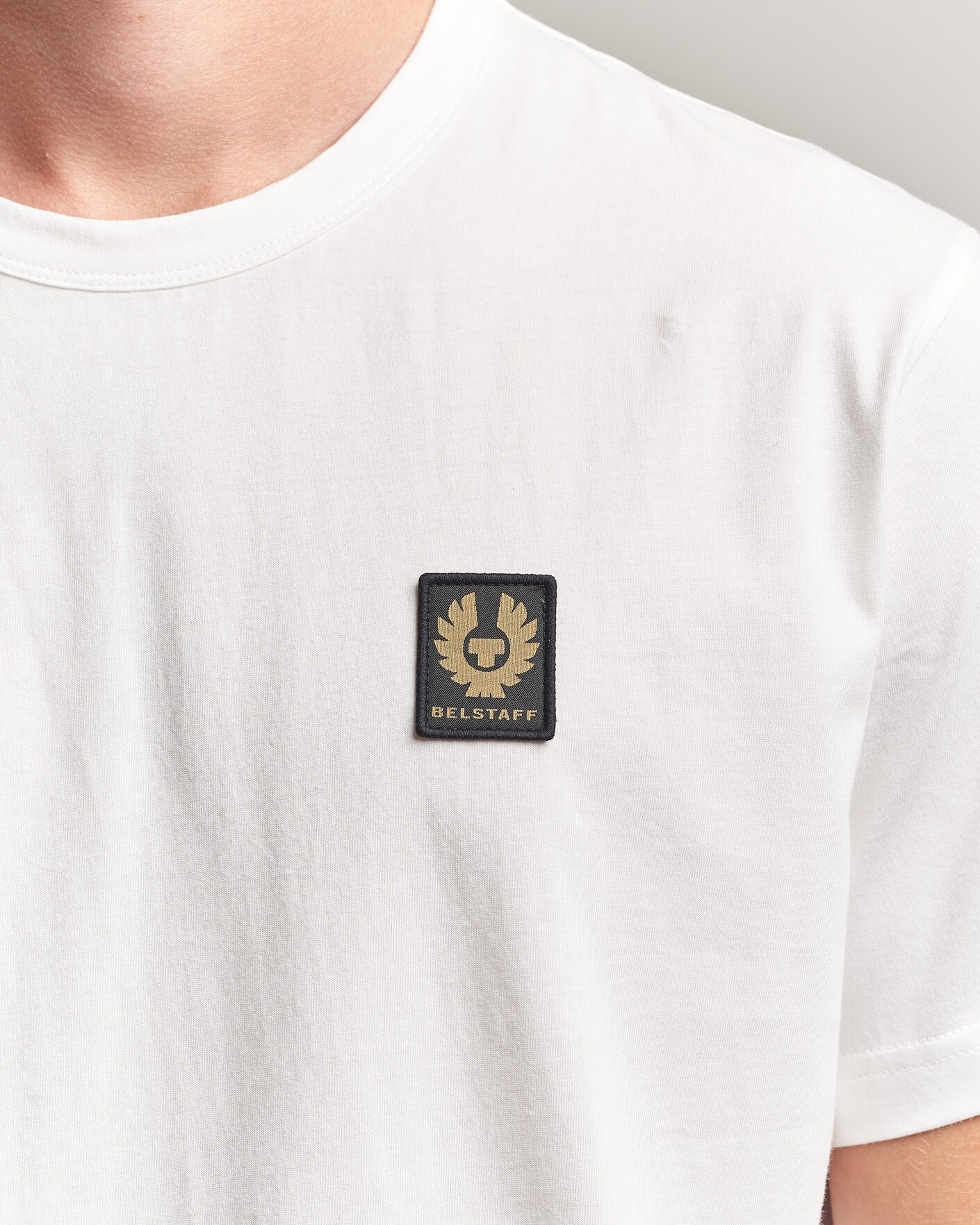 Herren | T-Shirts | Belstaff | Signature Crew Neck T-Shirt White