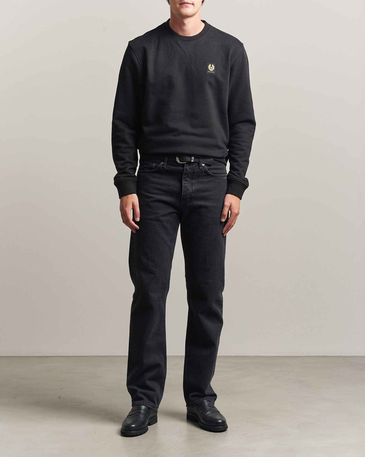 Herren | Pullover | Belstaff | Signature Crew Neck Sweatshirt Black
