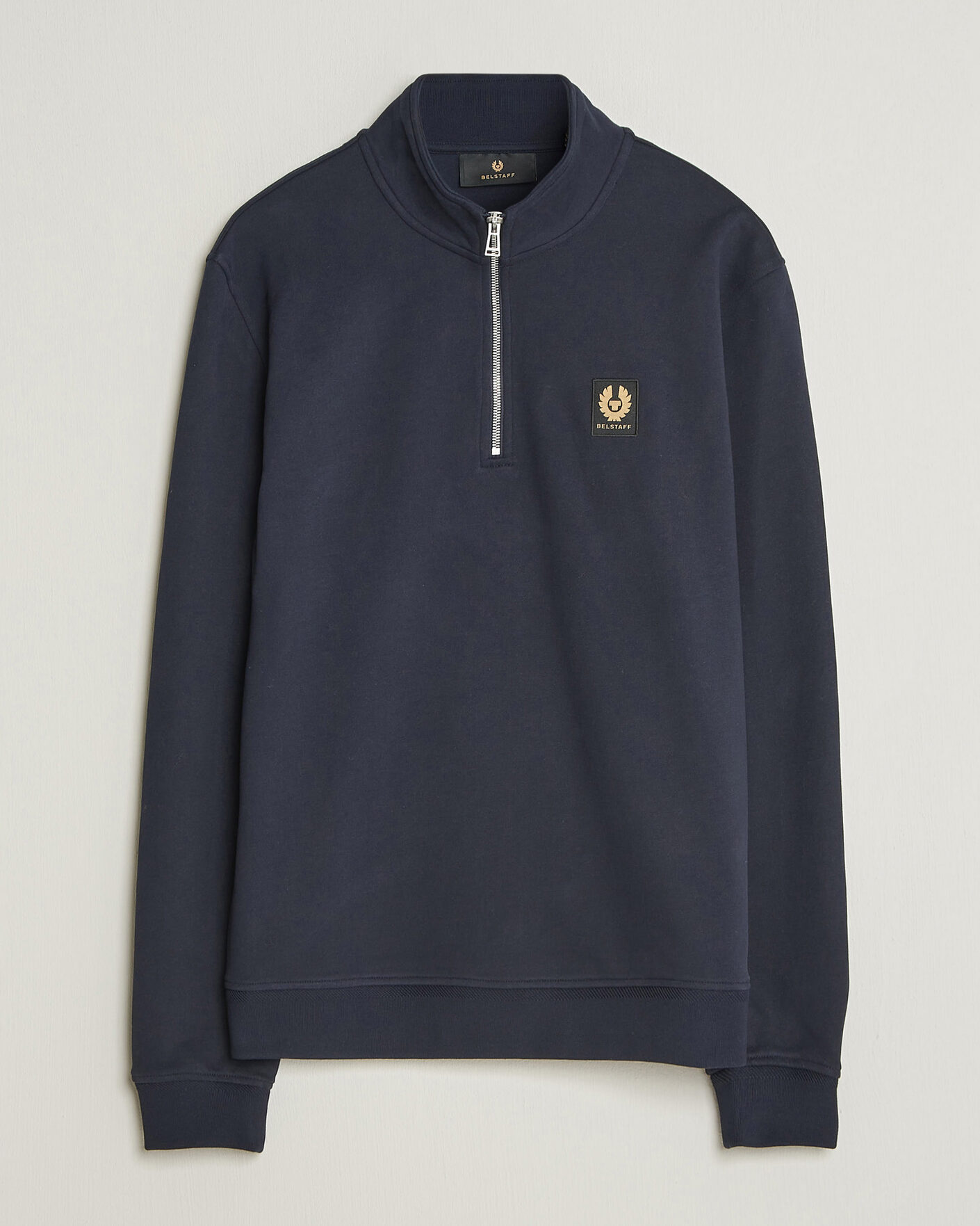 Herren | Pullover | Belstaff | Signature Half Zip Sweatshirt Dark Ink