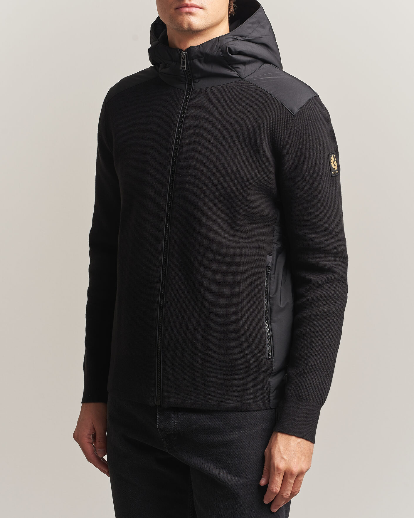 Herren | Jacken | Belstaff | Console Hooded Hybrid Jacket Black