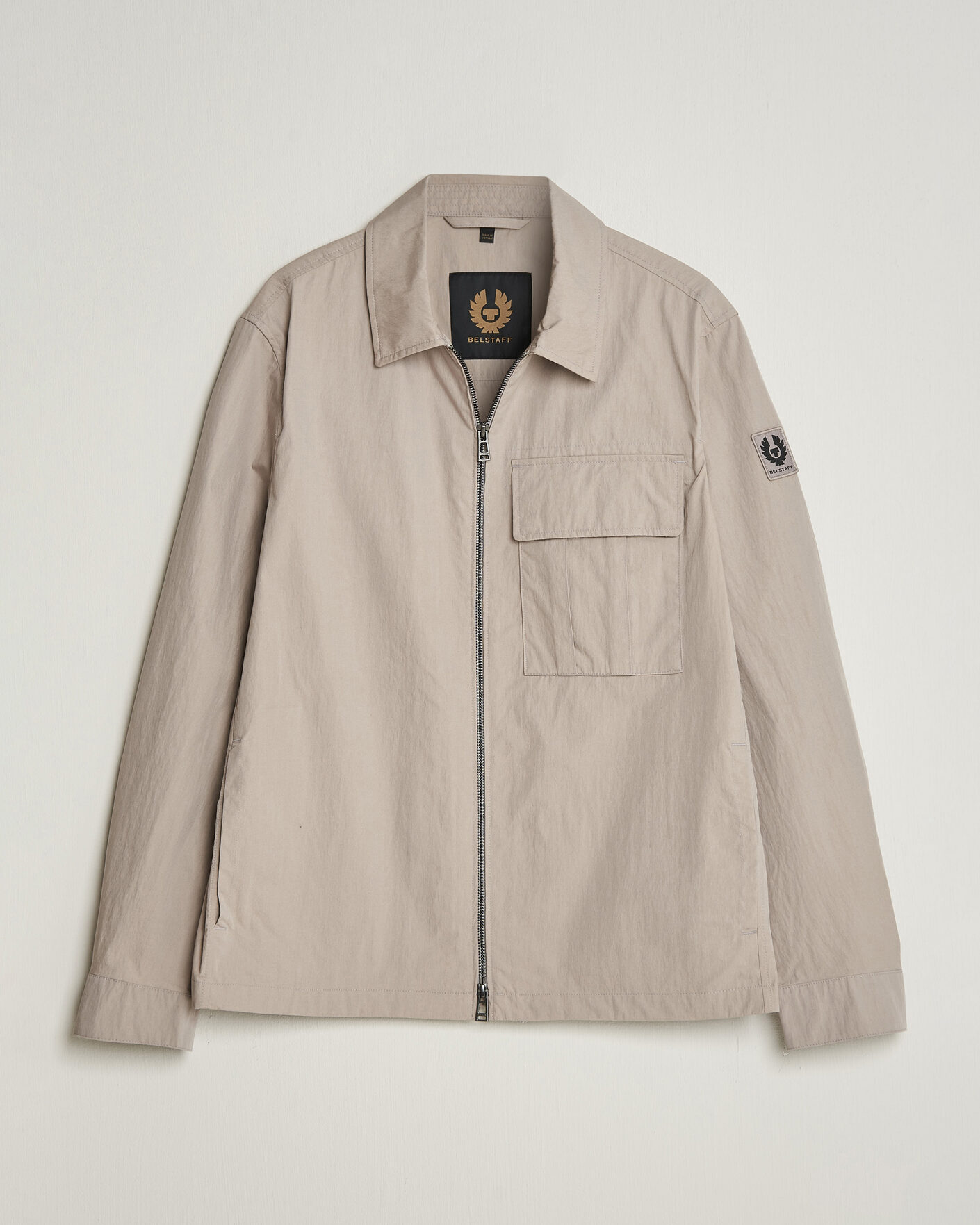 Herren | Hemden | Belstaff | Cargo Overshirt Concrete