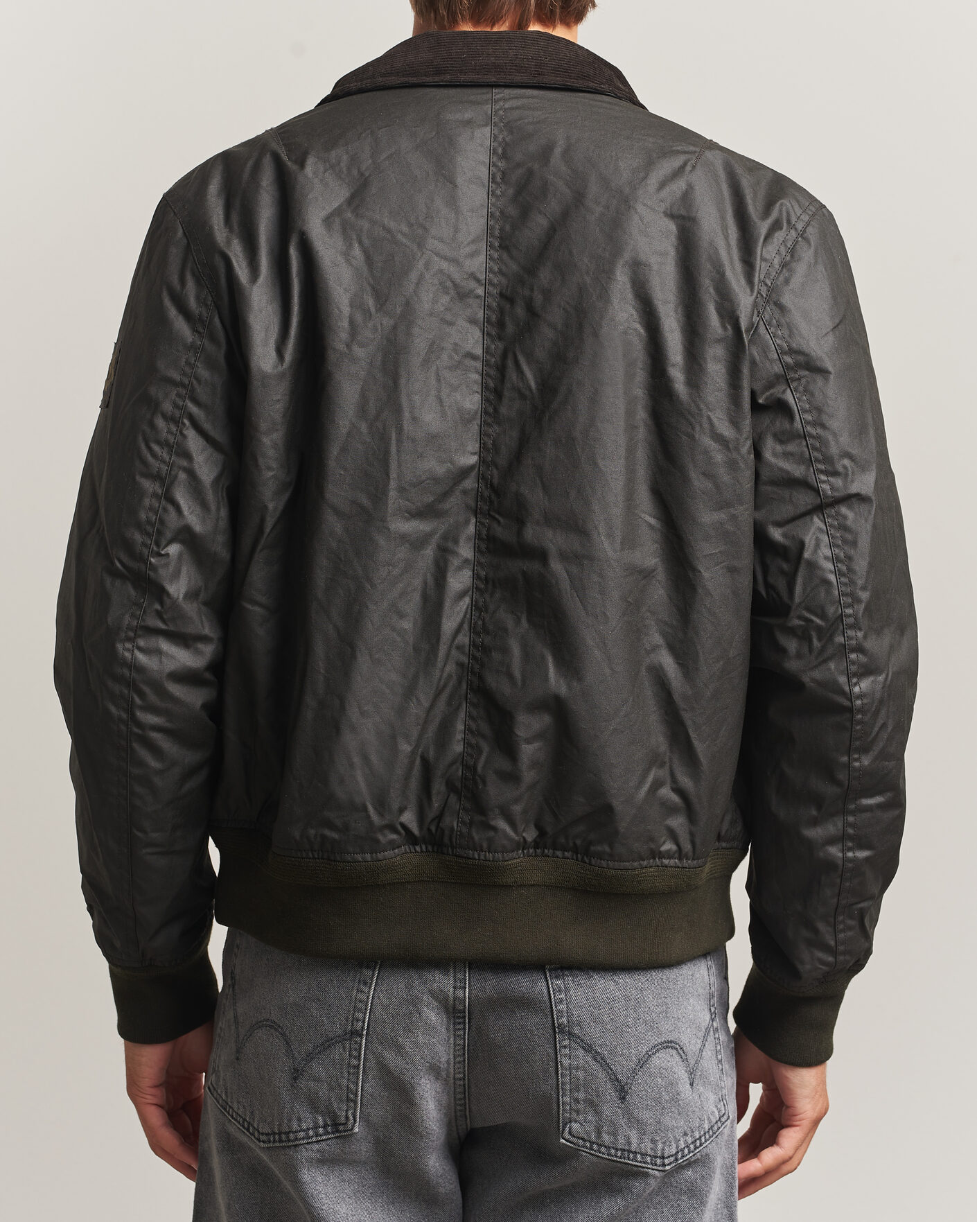 Herren | Jacken | Belstaff | Mount Wax Bomber Jacket Faded Olive