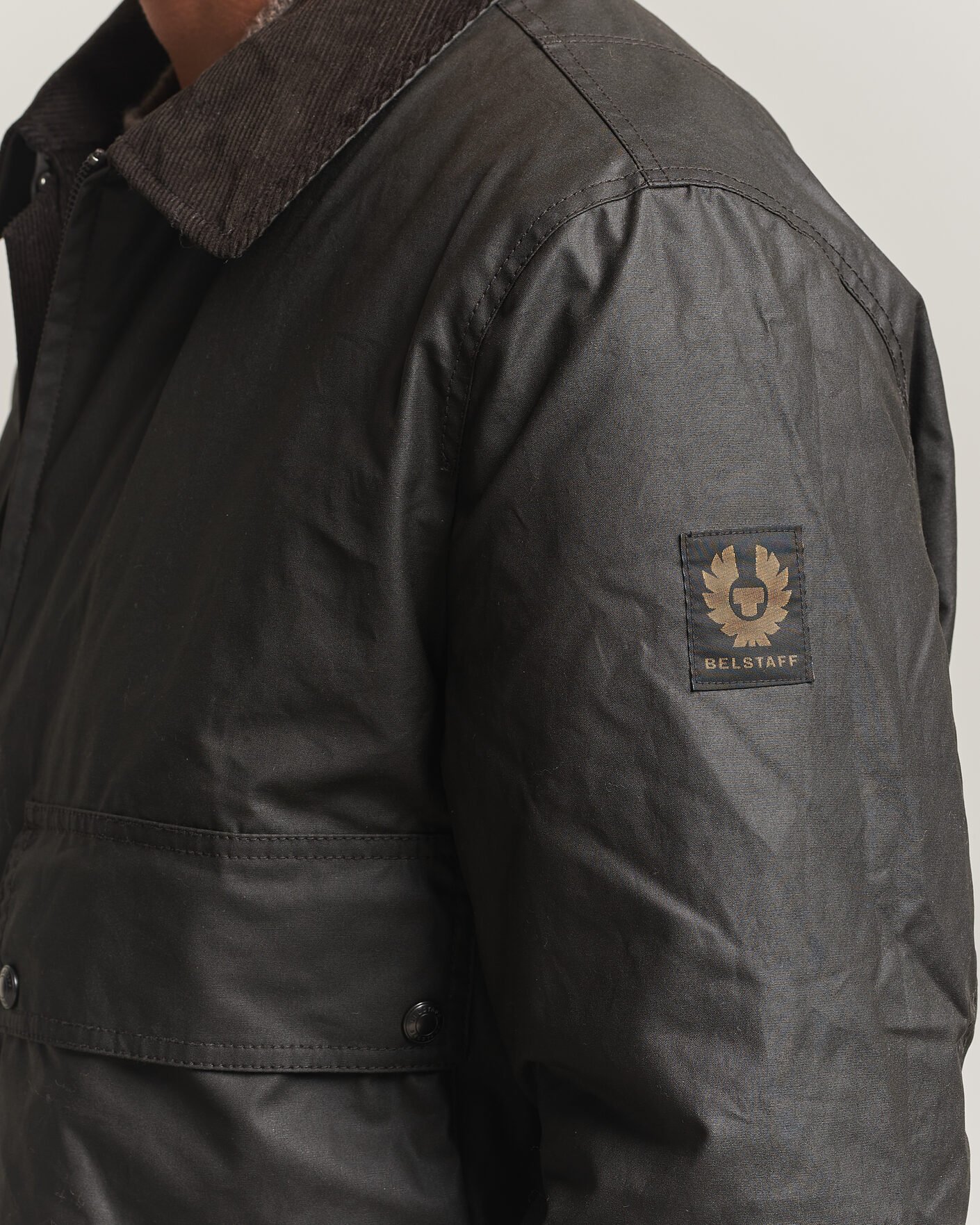 Herren | Jacken | Belstaff | Mount Wax Bomber Jacket Faded Olive
