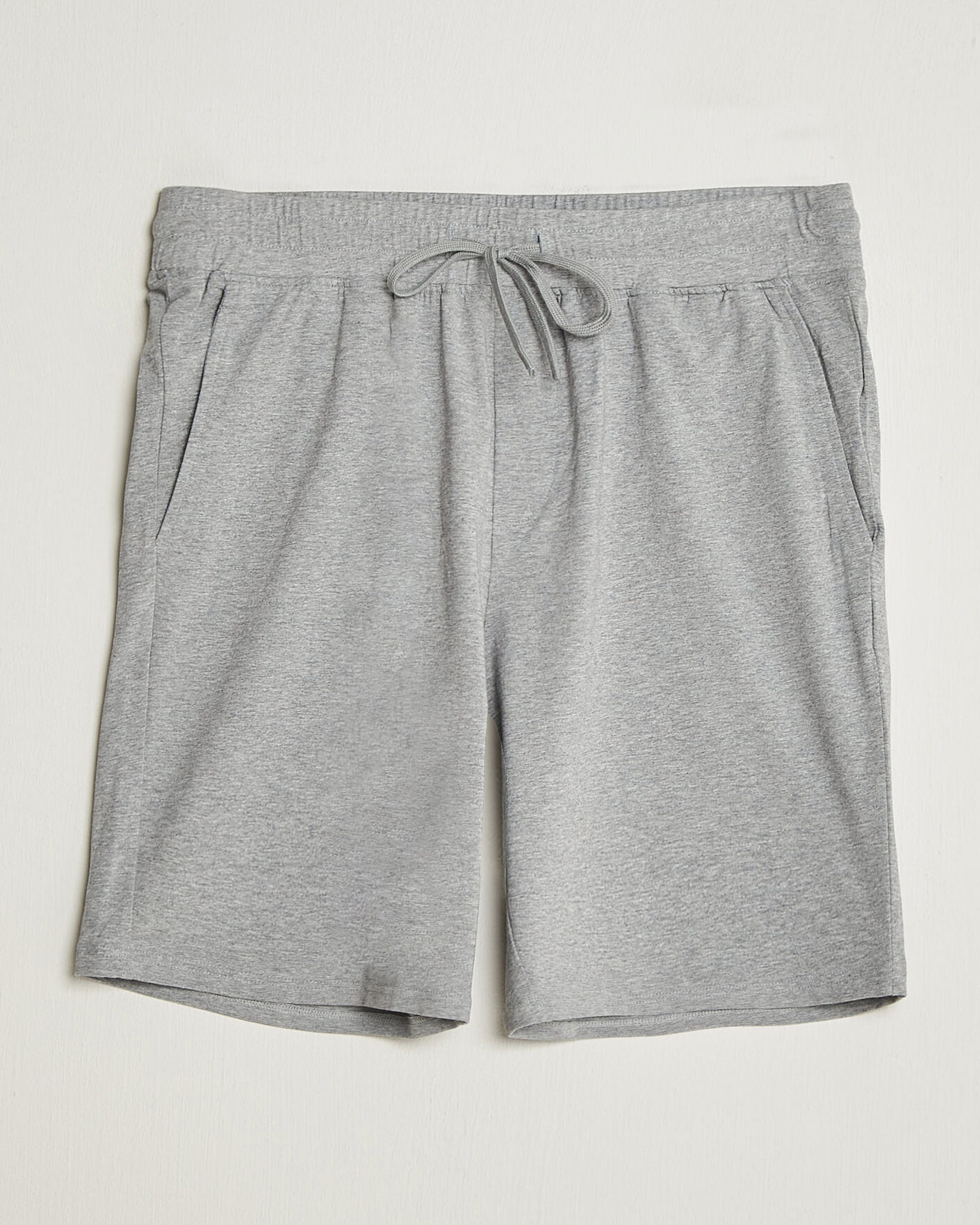 Herren | Shorts | Bread & Boxers | Pyjama Shorts Grey Melange