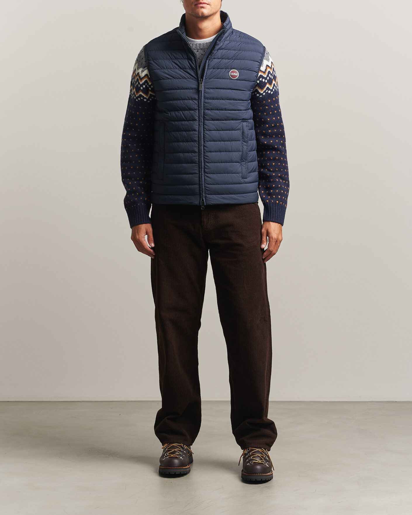Herren | Westen | Colmar | Lightweight Down Vest Navy