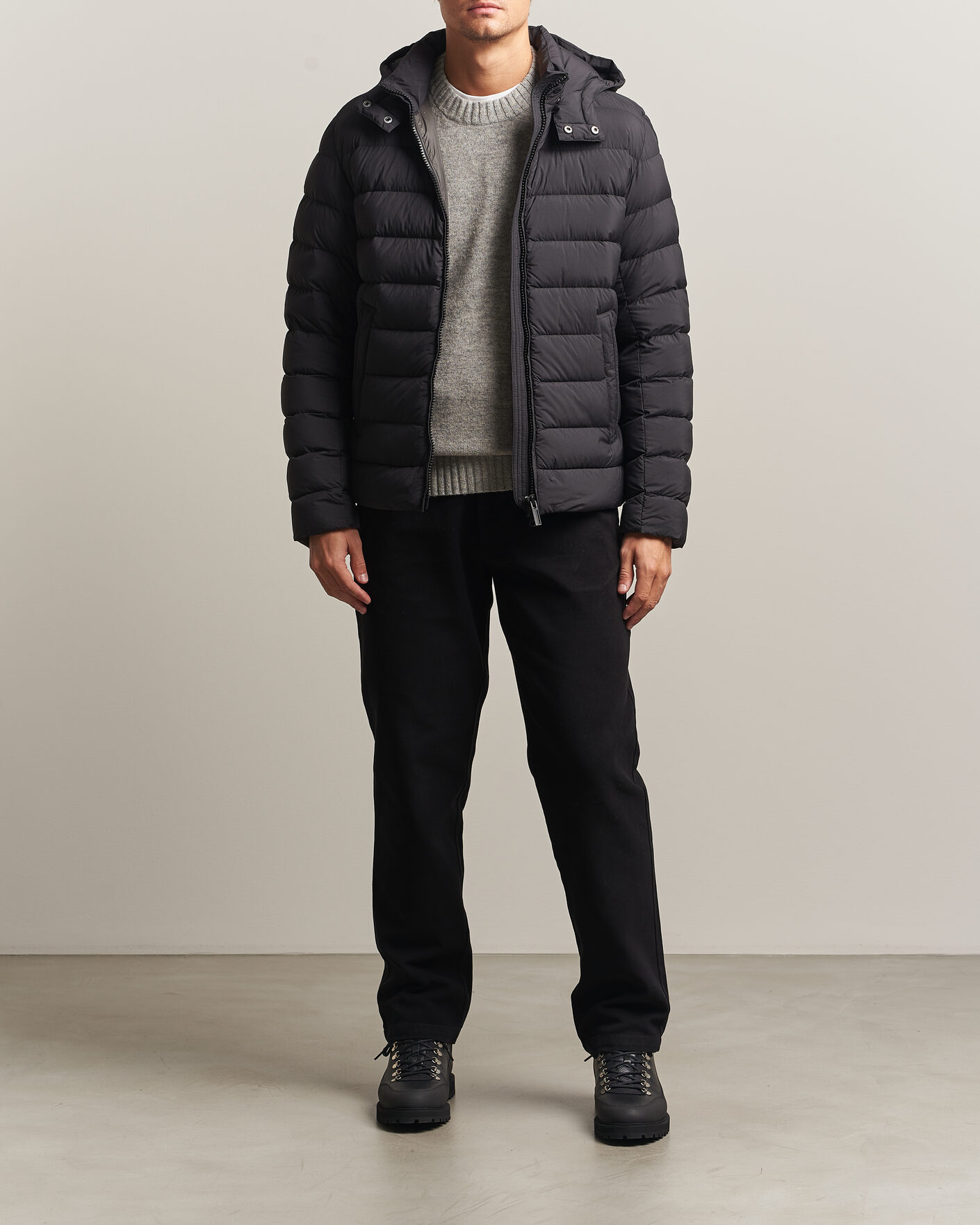 Herren | Jacken | Colmar | Quilted Down Jacket Black