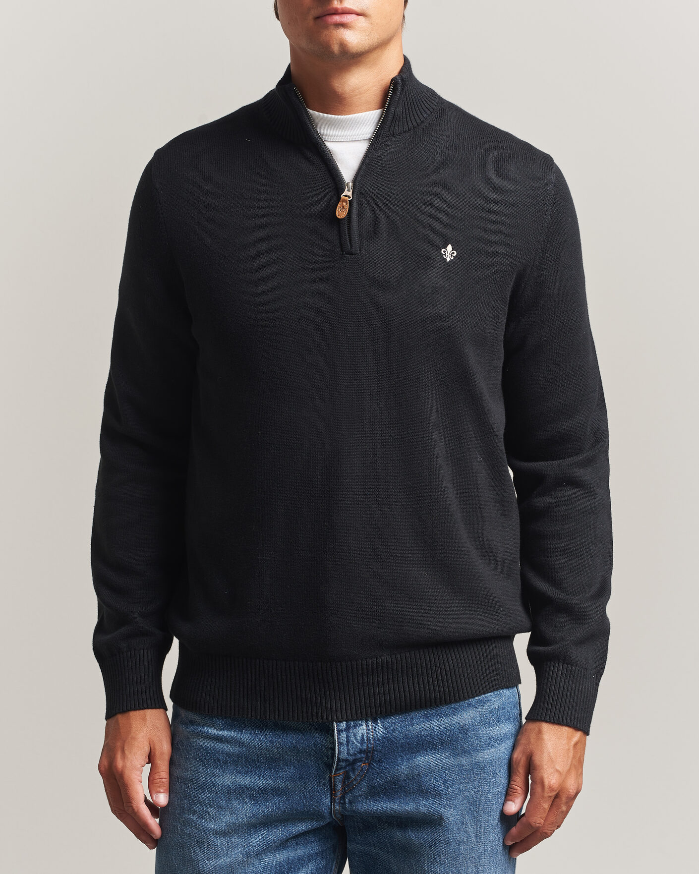 Herren | Pullover | Morris | Darmon Half Zip Black