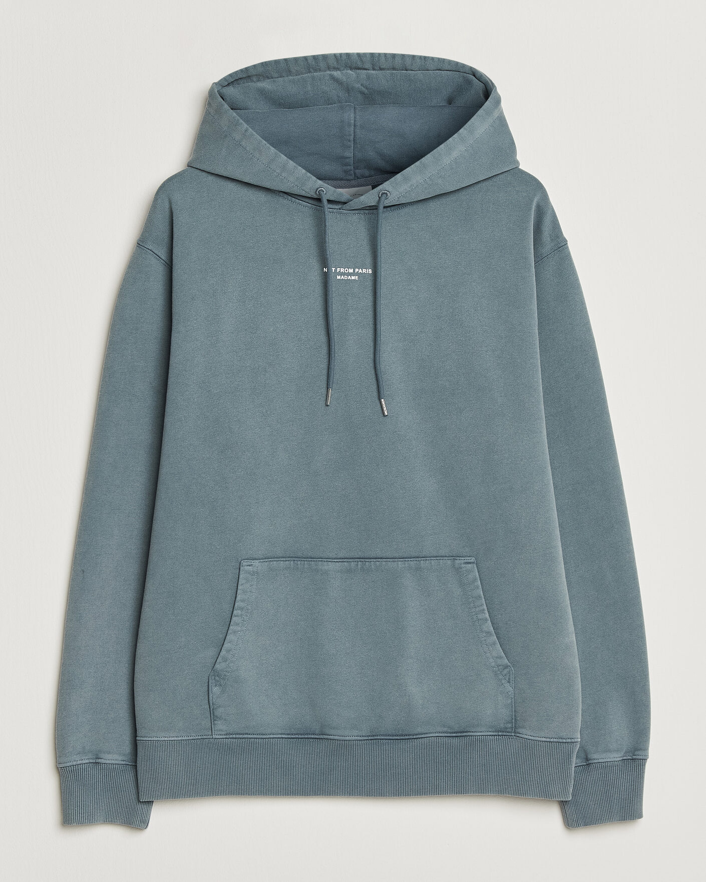 Herren | Pullover | Drôle de Monsieur | Classic Slogan Hoodie Dark Grey