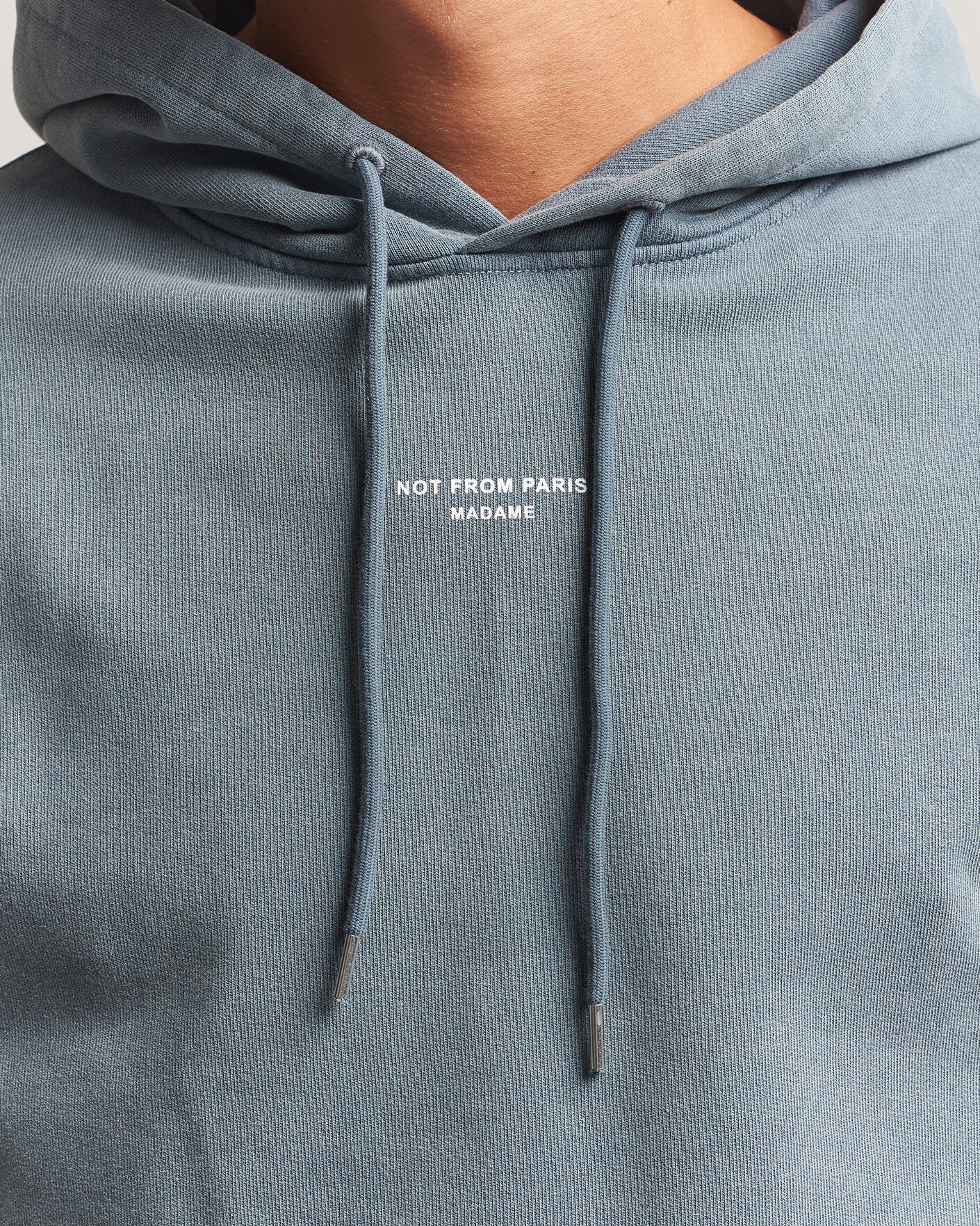 Herren | Pullover | Drôle de Monsieur | Classic Slogan Hoodie Dark Grey