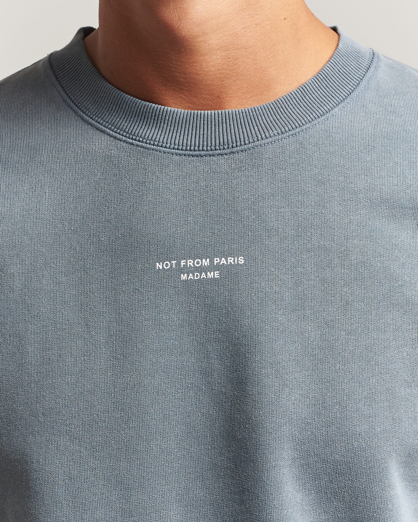Herren | Pullover | Drôle de Monsieur | Classic Slogan Sweatshirt Dark Grey