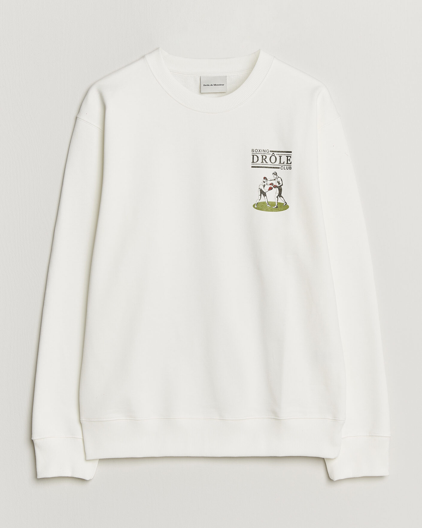 Herren | Pullover | Drôle de Monsieur | Boxers Sweatshirt Off White