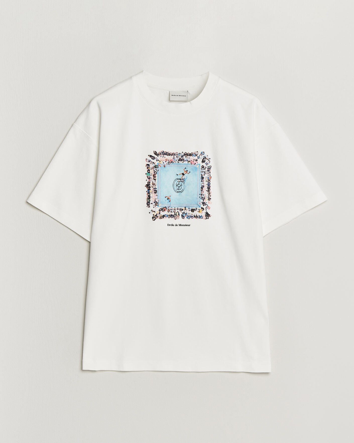 Herren | T-Shirts | Drôle de Monsieur | Boxers Ring T-Shirt Off White