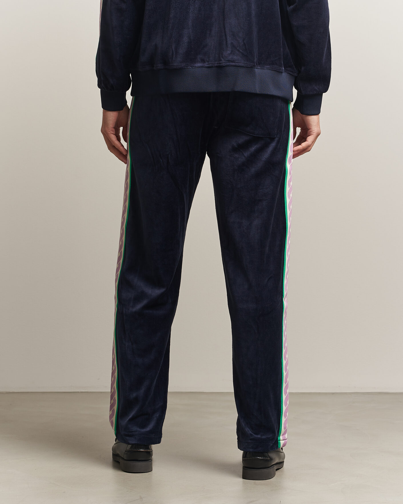 Herren | Hosen | Drôle de Monsieur | Survêtement Velours Track Pants Navy