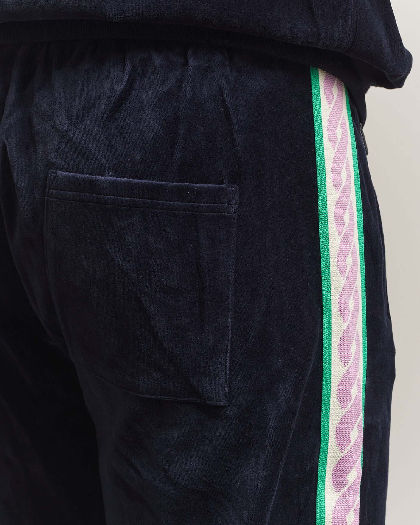 Herren | Hosen | Drôle de Monsieur | Survêtement Velours Track Pants Navy