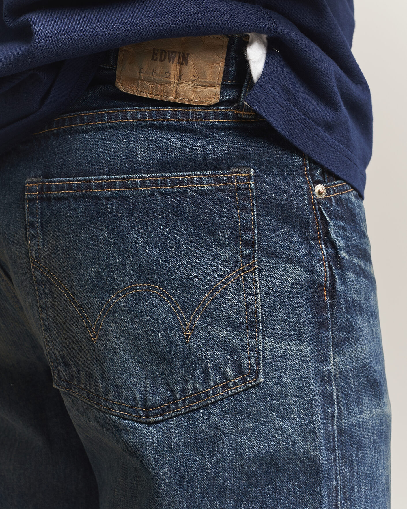 Herren | Hosen | EDWIN | Loose Straight Rainbow Selvage Jeans Dark Used