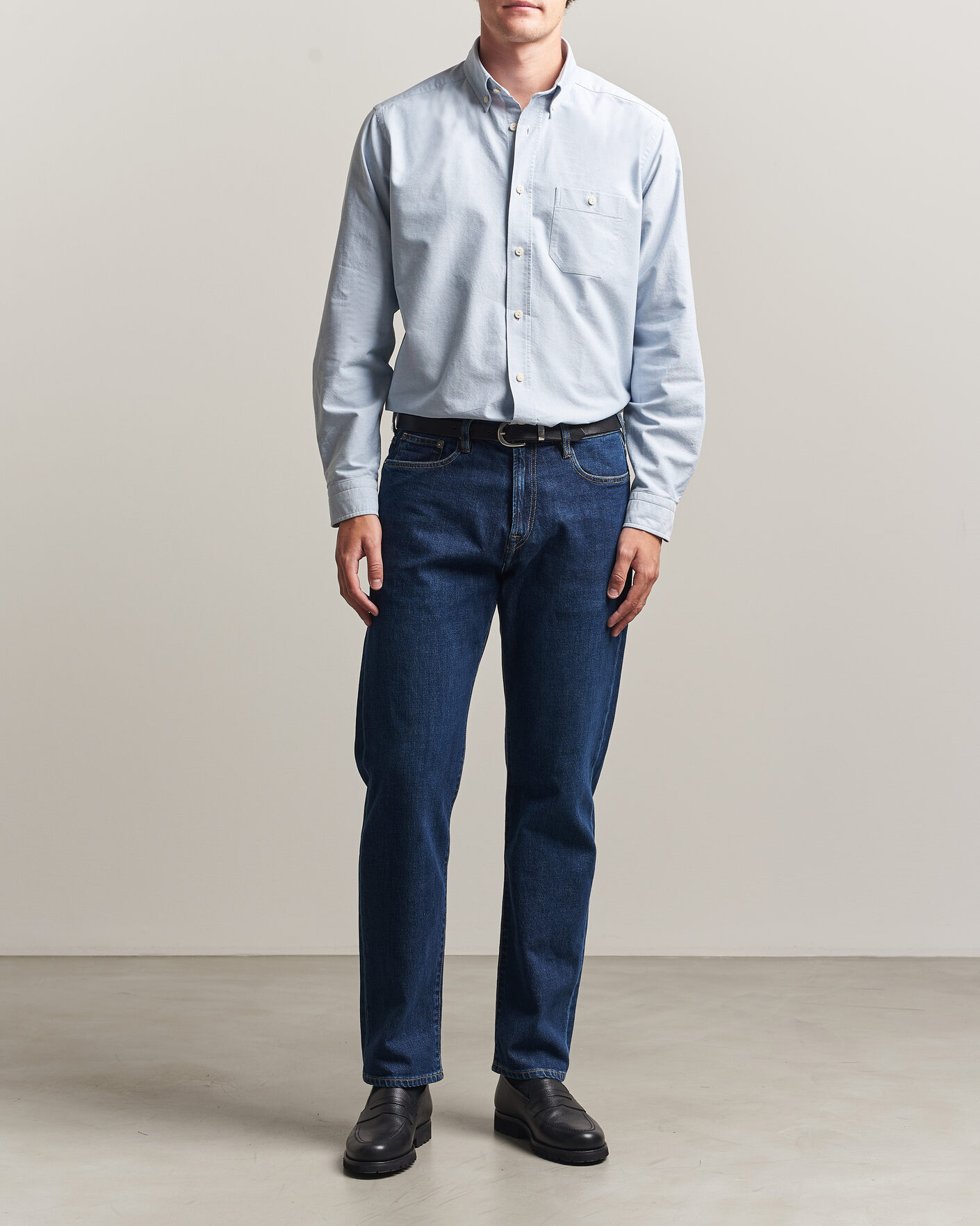 Herren | Hemden | Eton | Regular Fit Ivy Oxford Shirt Light Blue