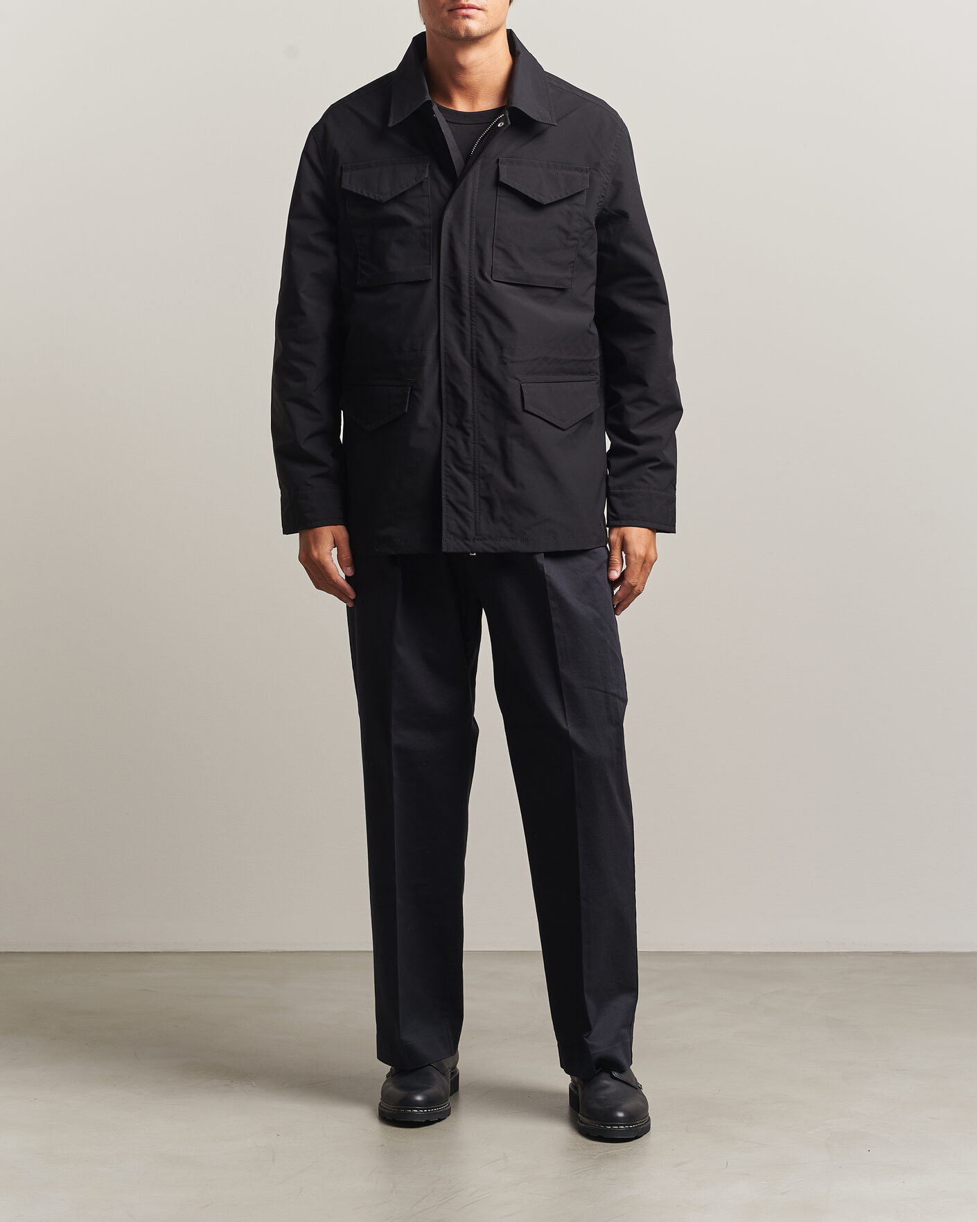 Herren | Jacken | Filippa K | Field Jacket Black