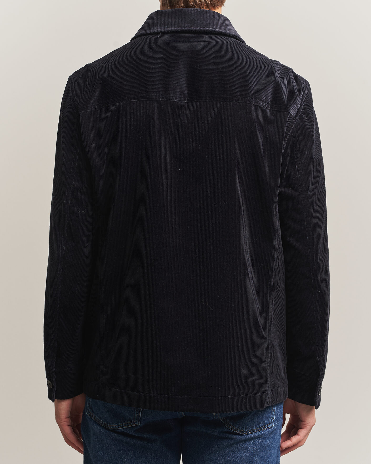 Herren | Hemden | Filippa K | Taylor Corduroy Overshirt Navy